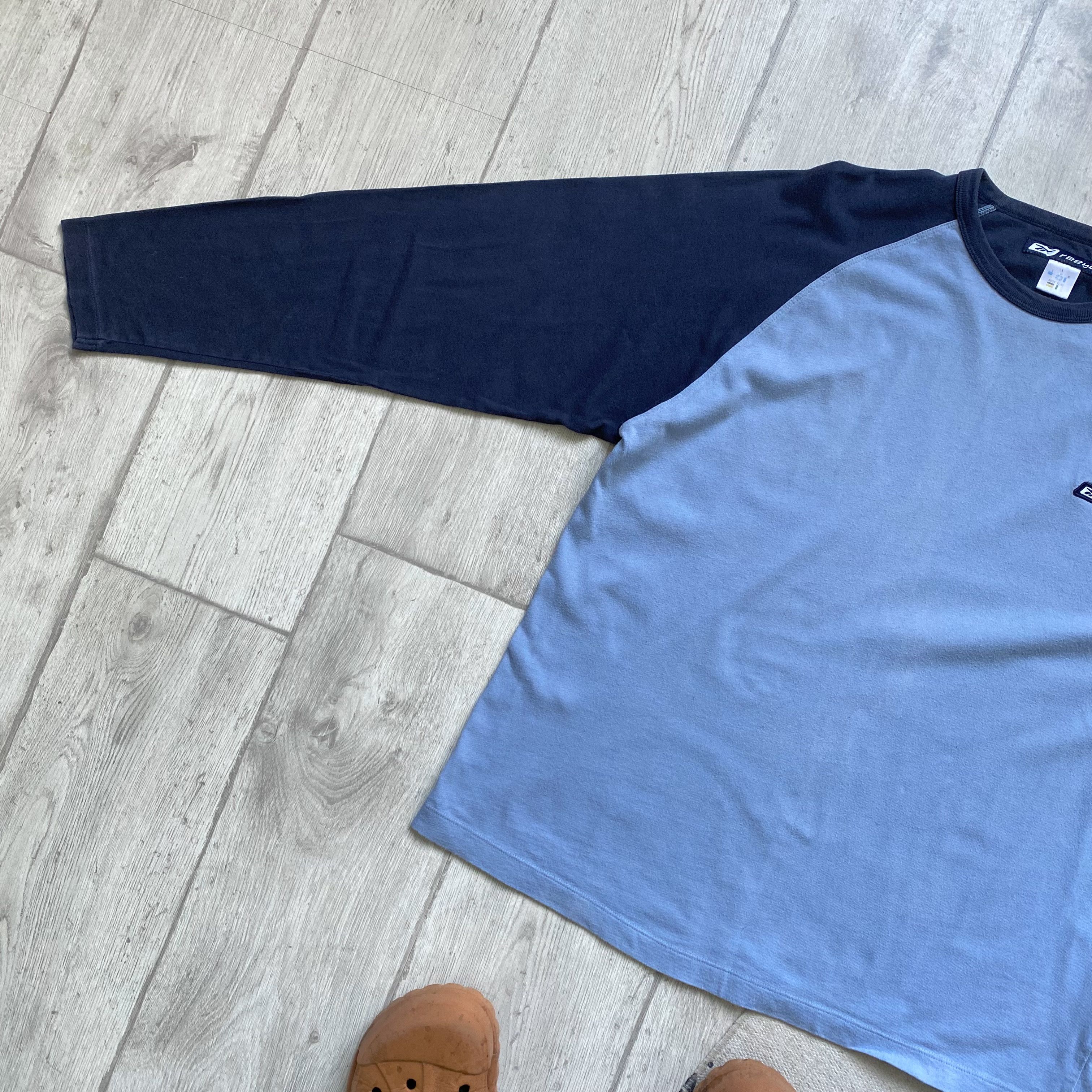 Reebok 🛹 Vintage 90s Reebok Longsleeve T-shirt Surf Skate vibe Size US M / EU 48-50 / 2 - 7 Thumbnail