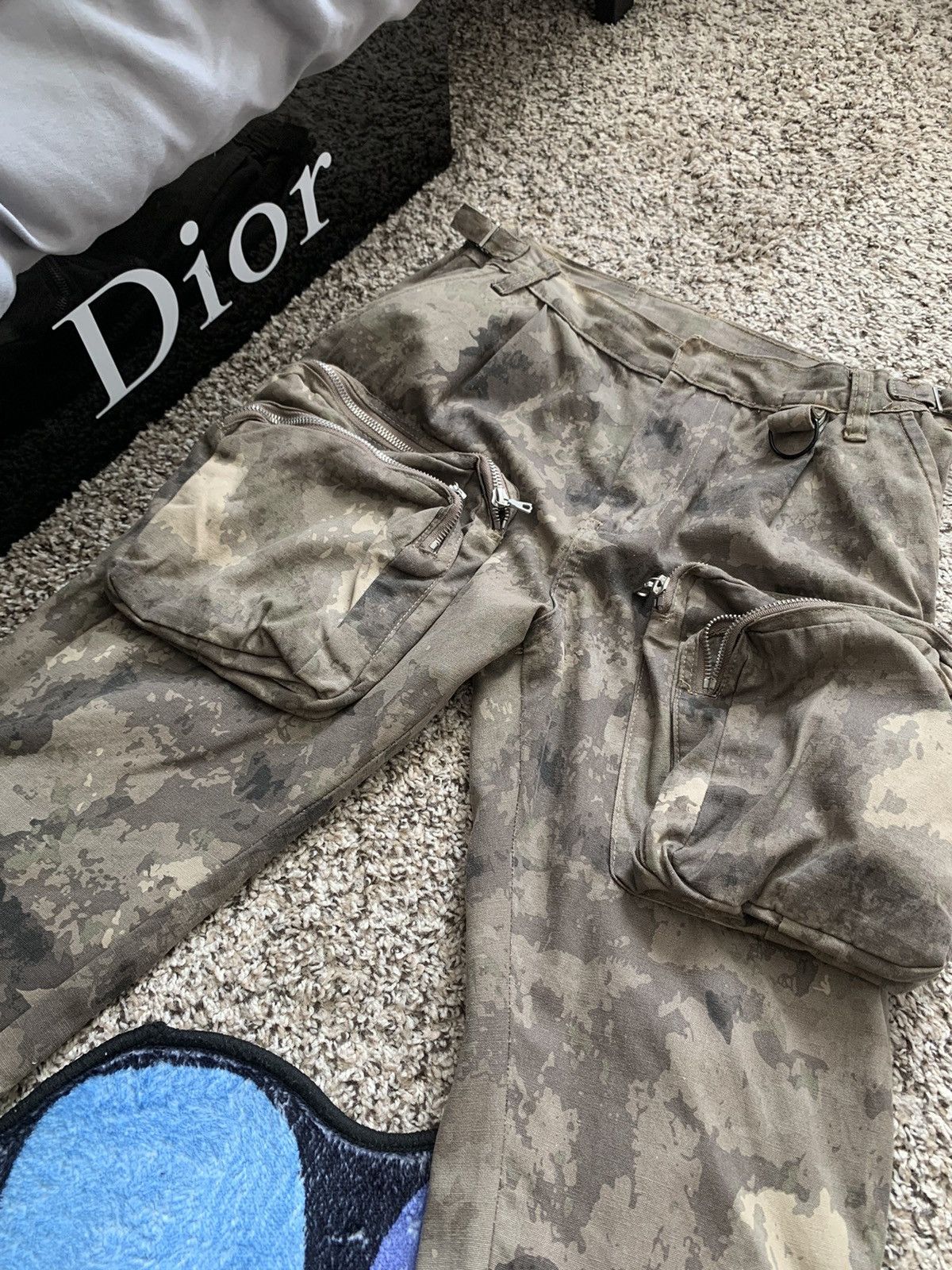 MNML MNML Camo Cargos Size US 31 - 7 Thumbnail