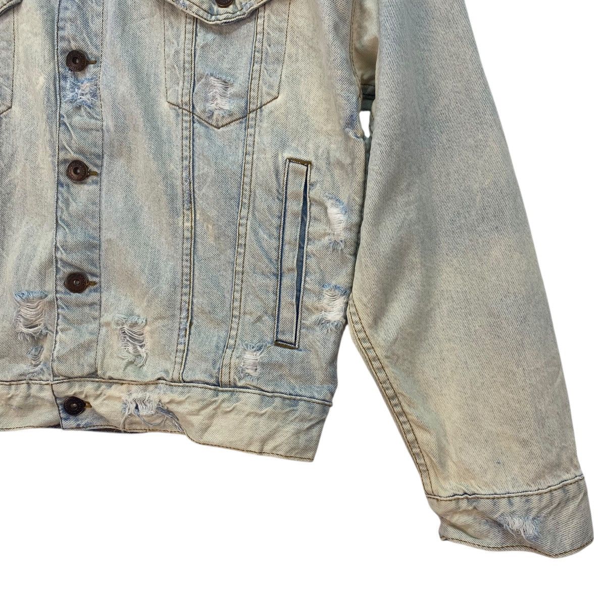 Zara 💥Zara Denim Man Distressed Jacket Size US M / EU 48-50 / 2 - 10 Thumbnail