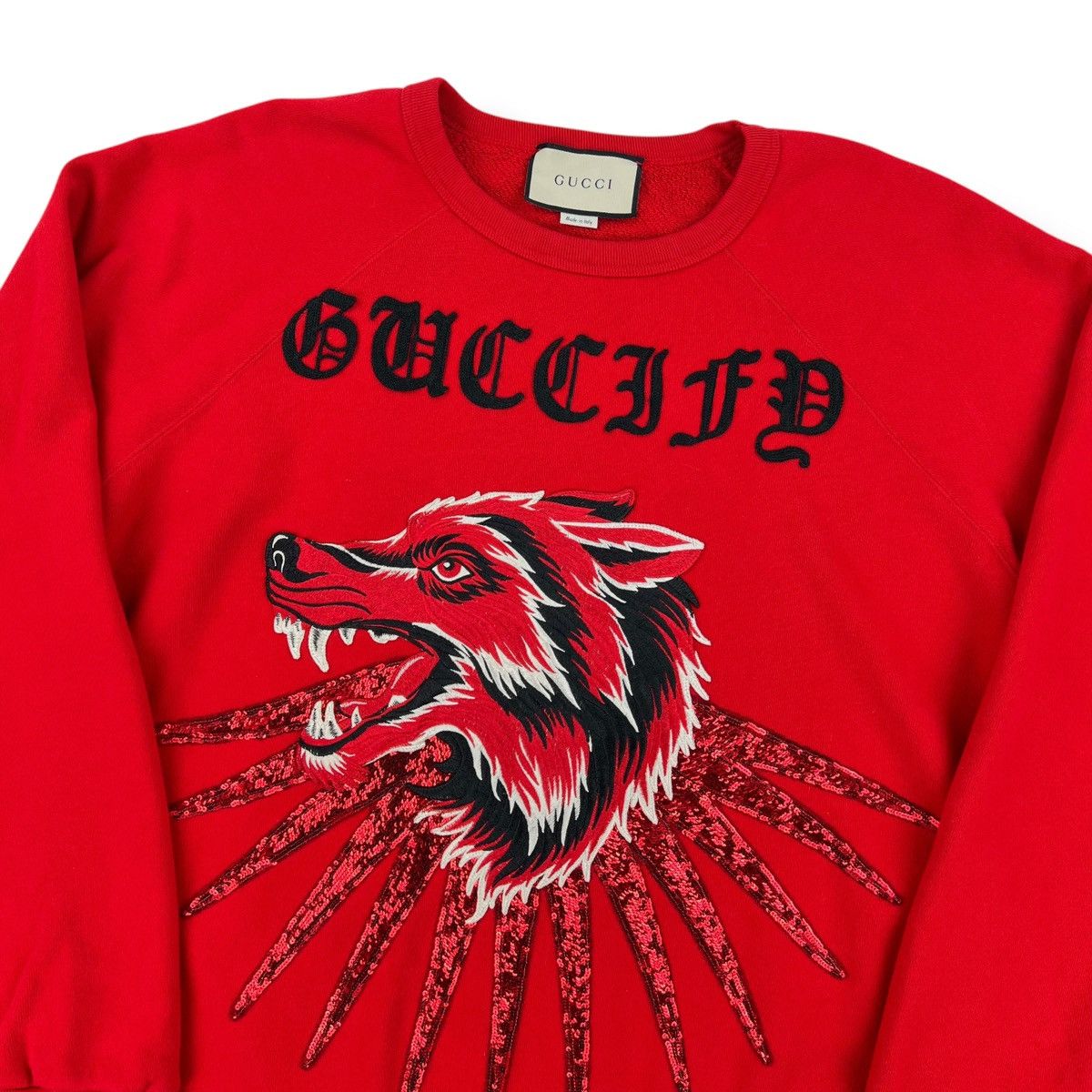 Gucci Wolf Hoodie Gucci Guccify Hoodie Gucci Red Wolf Hoodie Best Sale