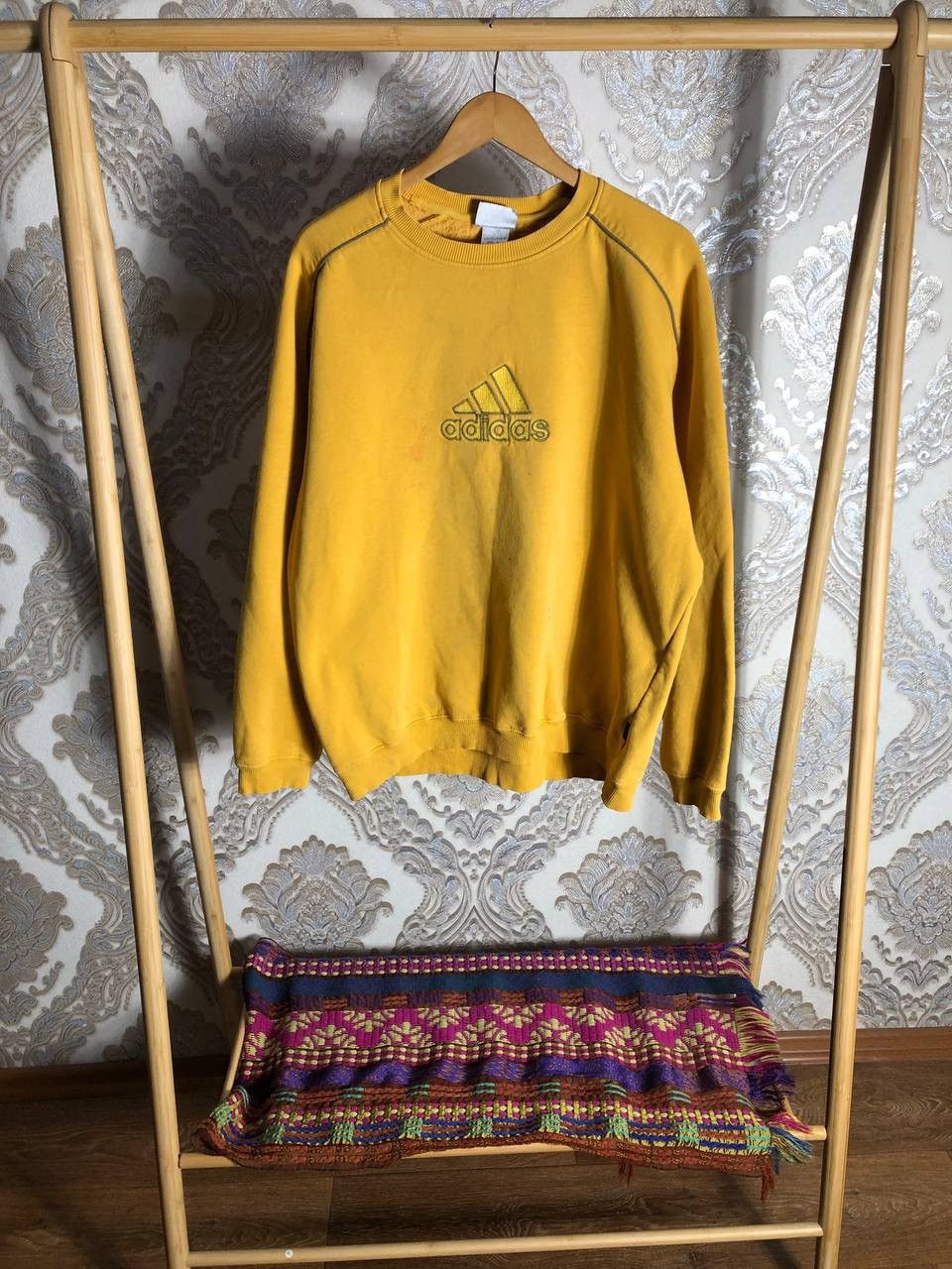 Vintage VERY RARE ADIDAS EQUIPMENT BIG LOGO SWEATSHIRT RETRO Y2K 90s Size US L / EU 52-54 / 3 - 1 Thumbnail