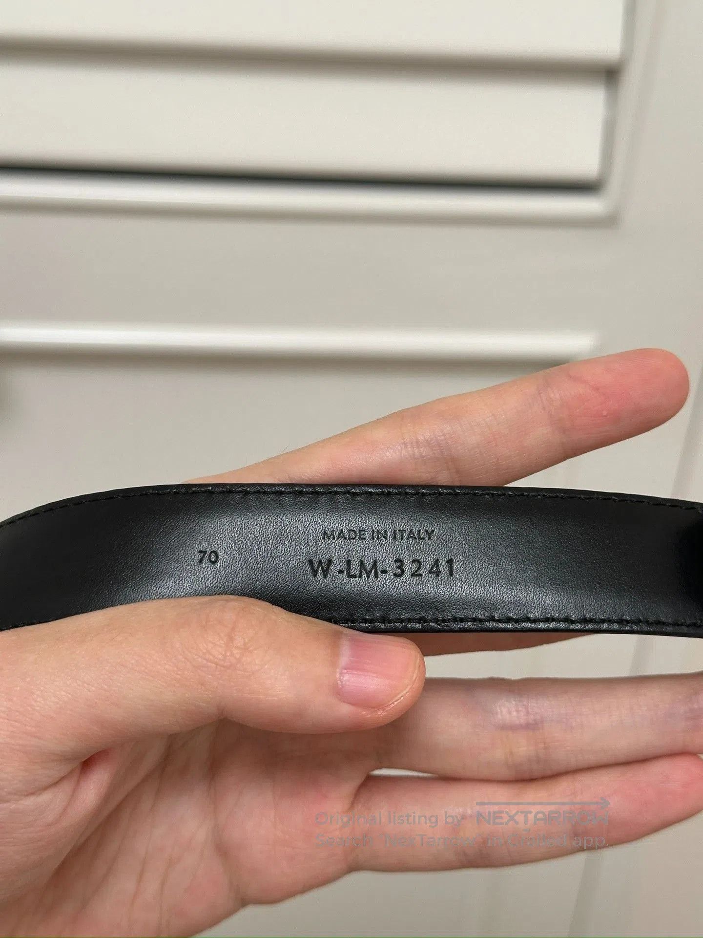 Celine Celine Classic Triomphe Logo Belt 70. Size ONE SIZE - 4 Thumbnail