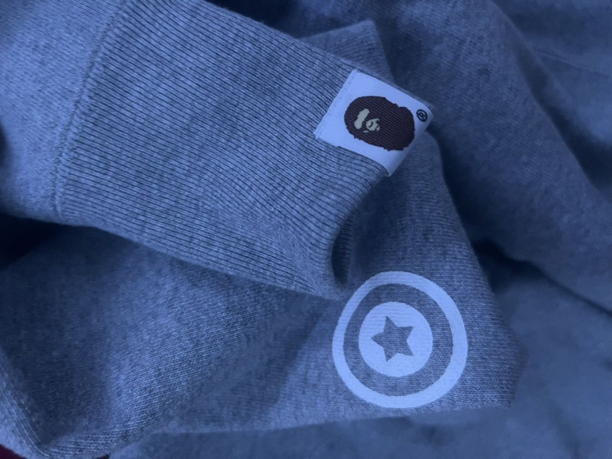 Bape BAPE ABC Camo Shark Pullover Hoodie Gray Size US L / EU 52-54 / 3 - 5 Thumbnail