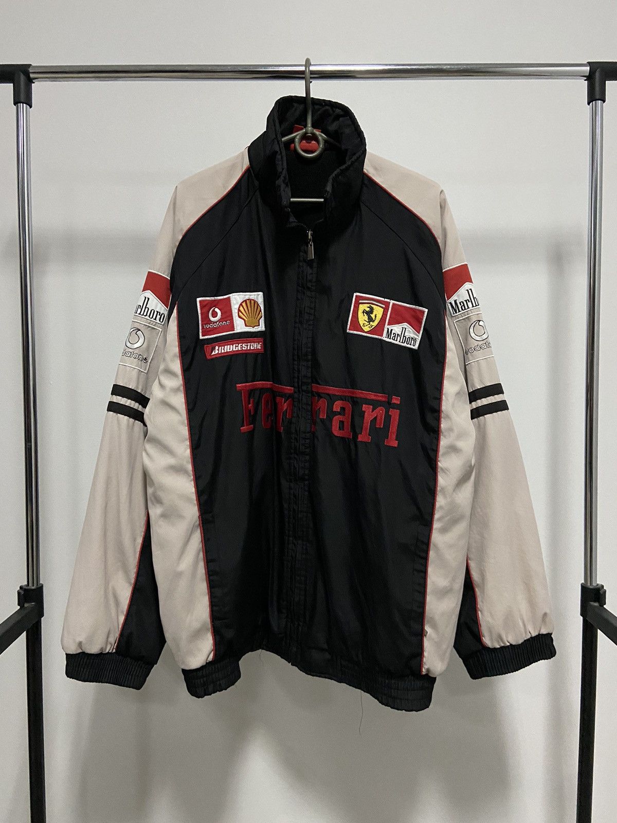 Ferrari Ferrari Marlboro shell big logo racing jacket vintage Size US XXL / EU 58 / 5 - 1 Thumbnail