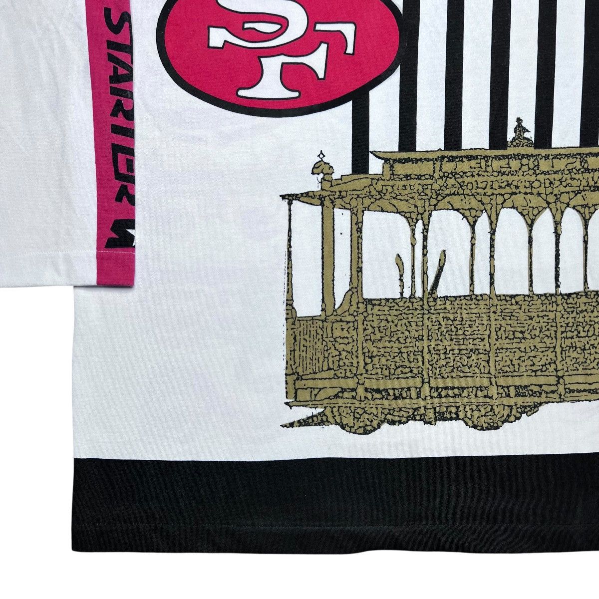 Starter NFL San Francisco 49ers Starter All Over Print Sweatshirt Size US XL / EU 56 / 4 - 21 Thumbnail