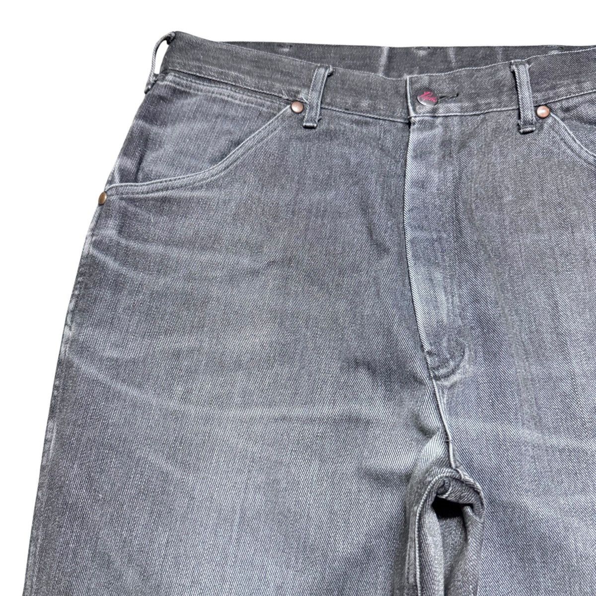 Needles Needles Faded Black Denim Loose Jeans Size US 31 - 4 Thumbnail