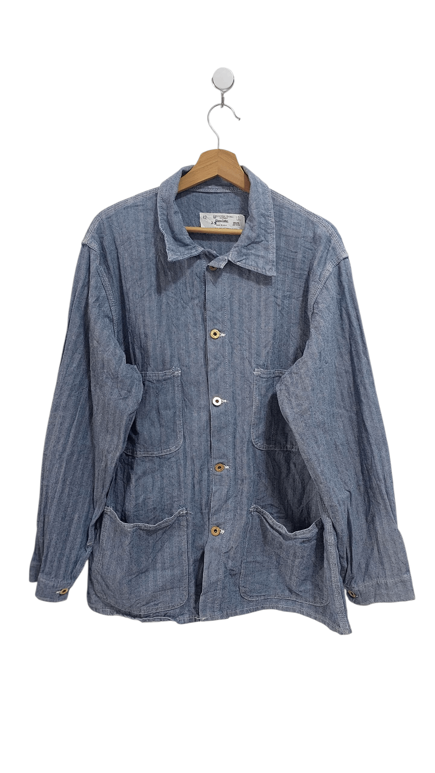 Universal Overall Chicago VINTAGE UNIVERSAL OVERALL CHICAGO STONE CUTTER JACKET Size US L / EU 52-54 / 3 - 1 Thumbnail