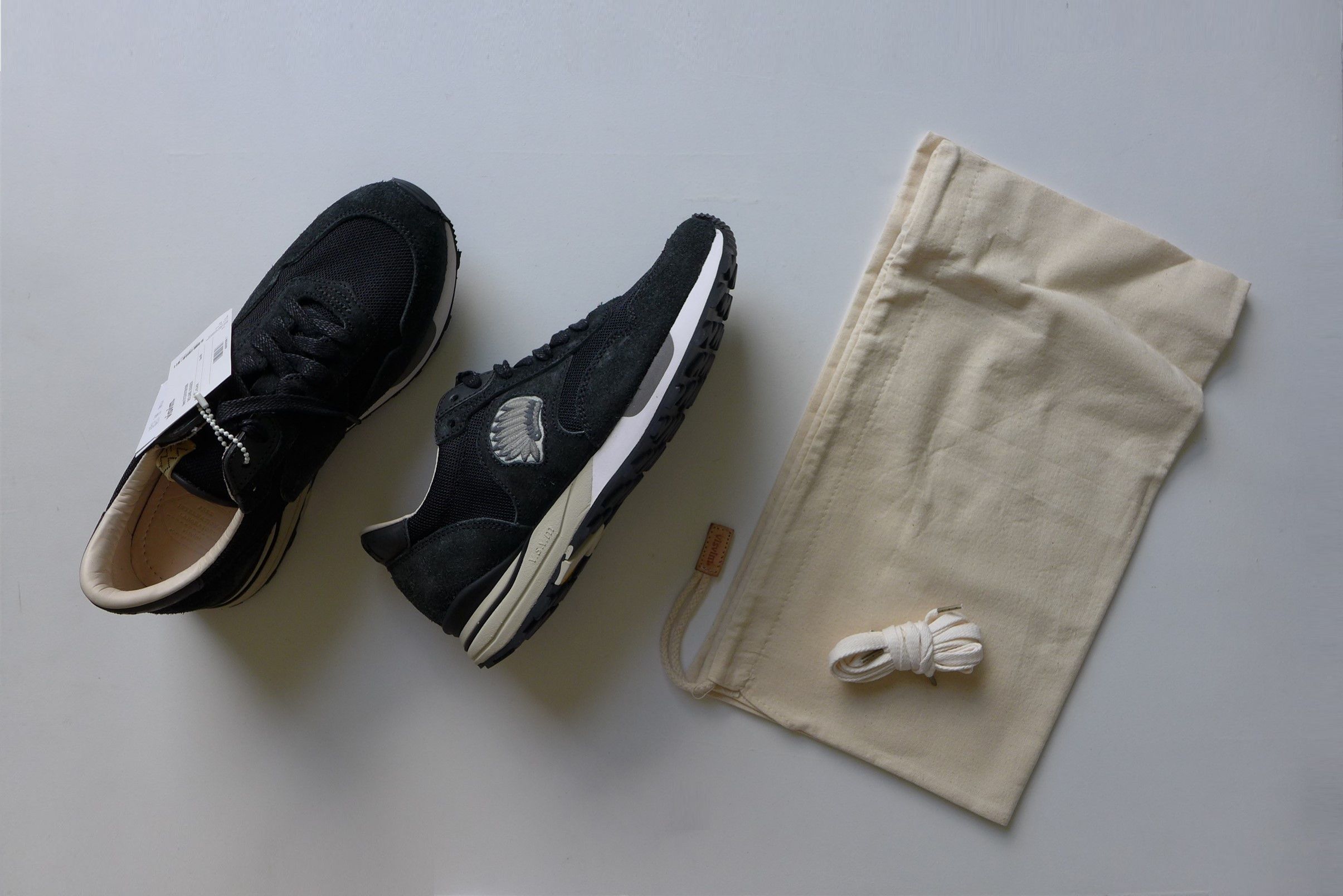 Visvim Visvim Roland Jogger Sneakers - Black Suede Size US 8 / EU 41 - 2 Thumbnail