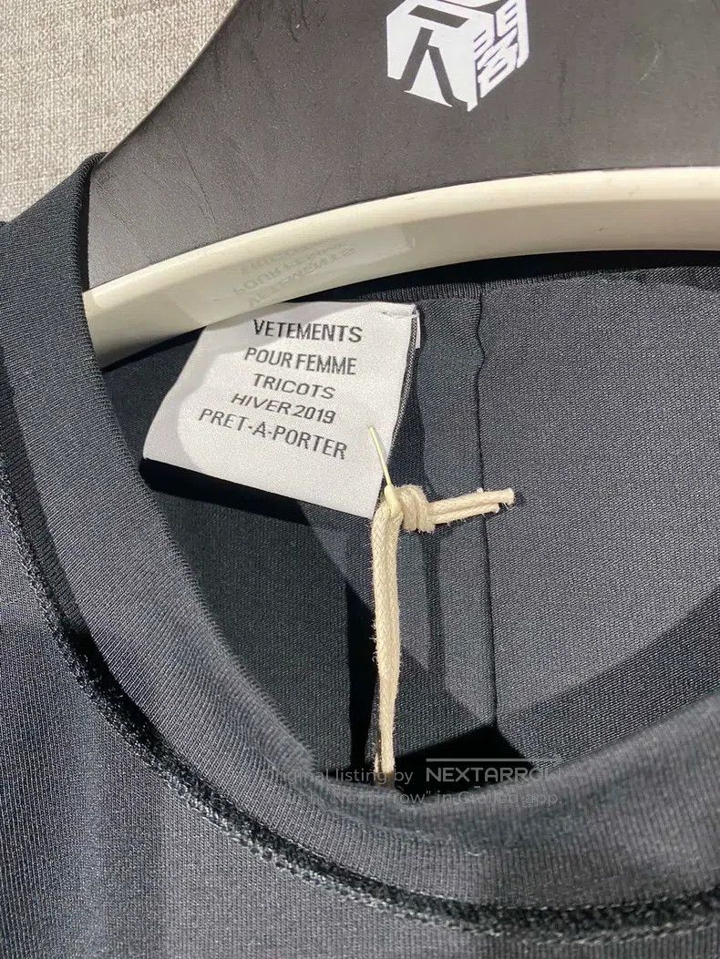 Vetements Vetements Women's Long Sleeve T-Shirt Size L / US 10 / IT 46 - 4 Thumbnail
