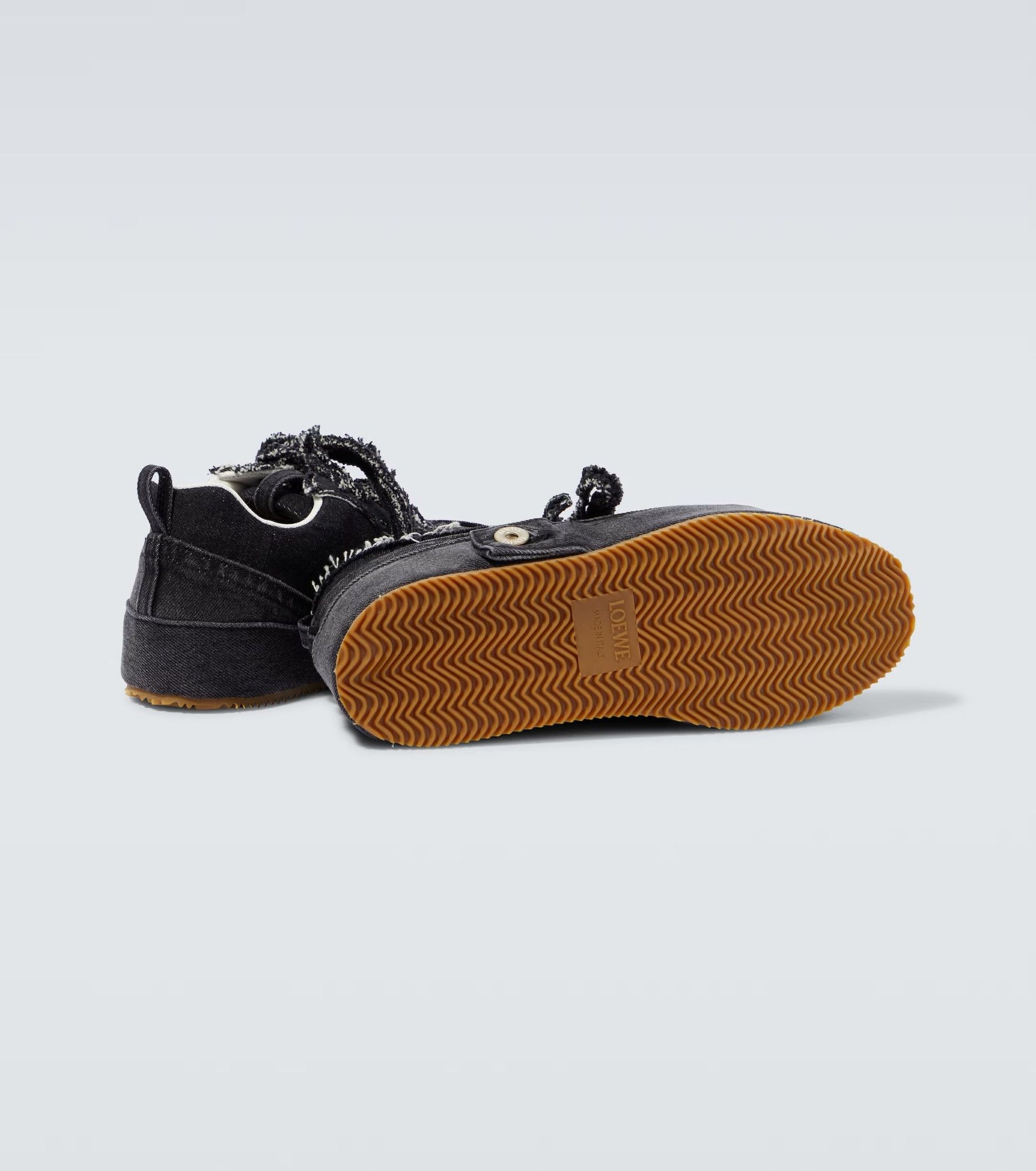Loewe LOEWE Denim Sneakers Size US 12 / EU 45 - 6 Thumbnail