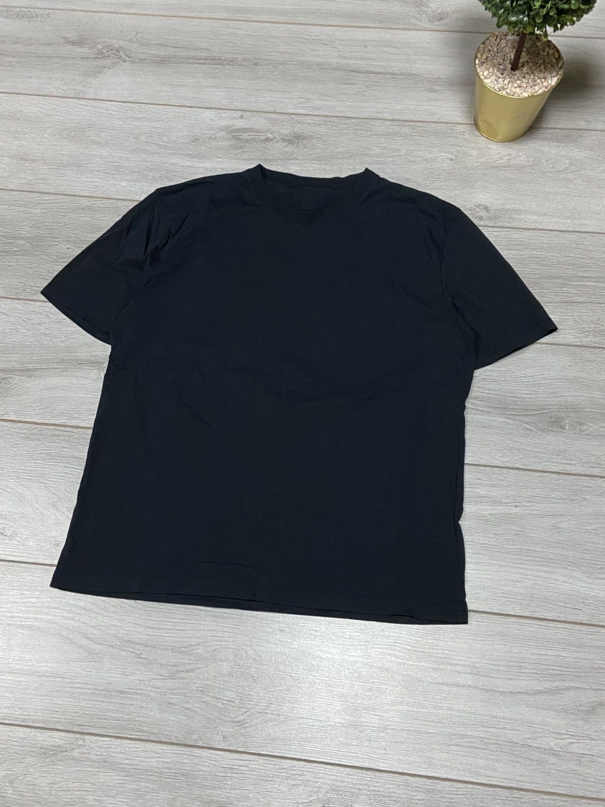 Prada Prada vintage triangle logo t-shirt black tab Size US XXL / EU 58 / 5 - 8 Thumbnail