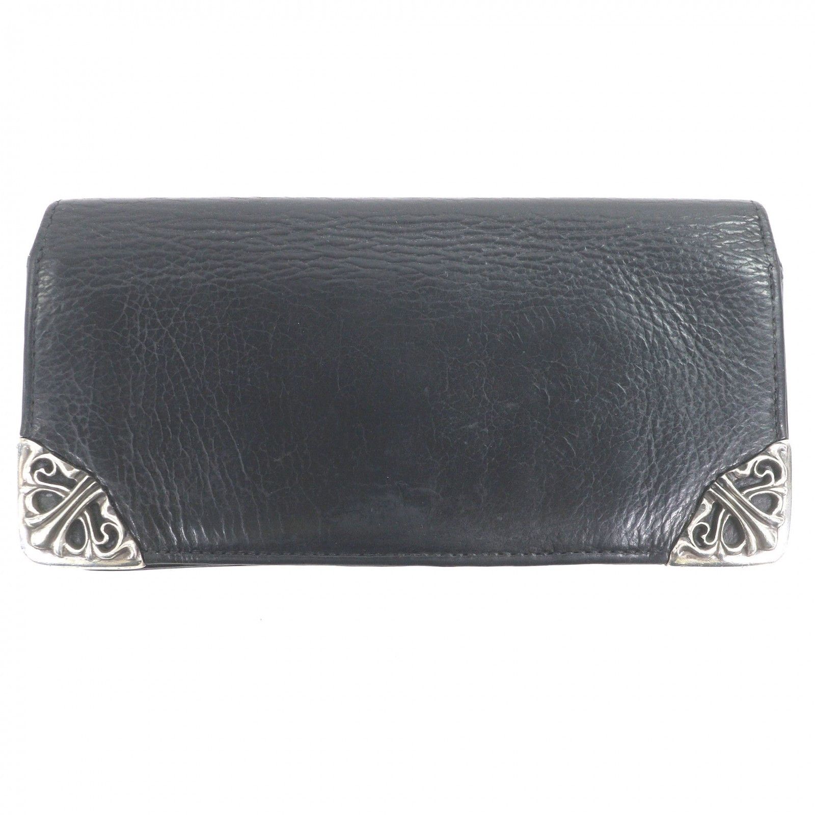 Chrome Hearts Chrome Hearts Chrome Hearts Leather Long Wallet Leather Long Wallet DUTY FREE for USA Size ONE SIZE - 1 Thumbnail