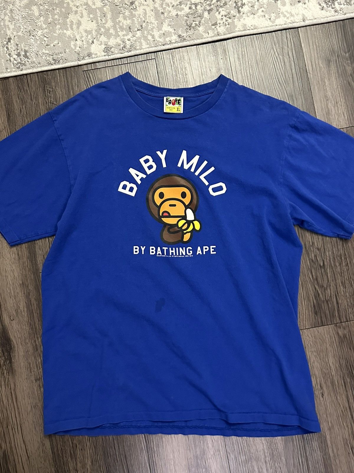 Bape Bape Baby Milo Banana T shirt vintage Size US XL / EU 56 / 4 - 1 Thumbnail