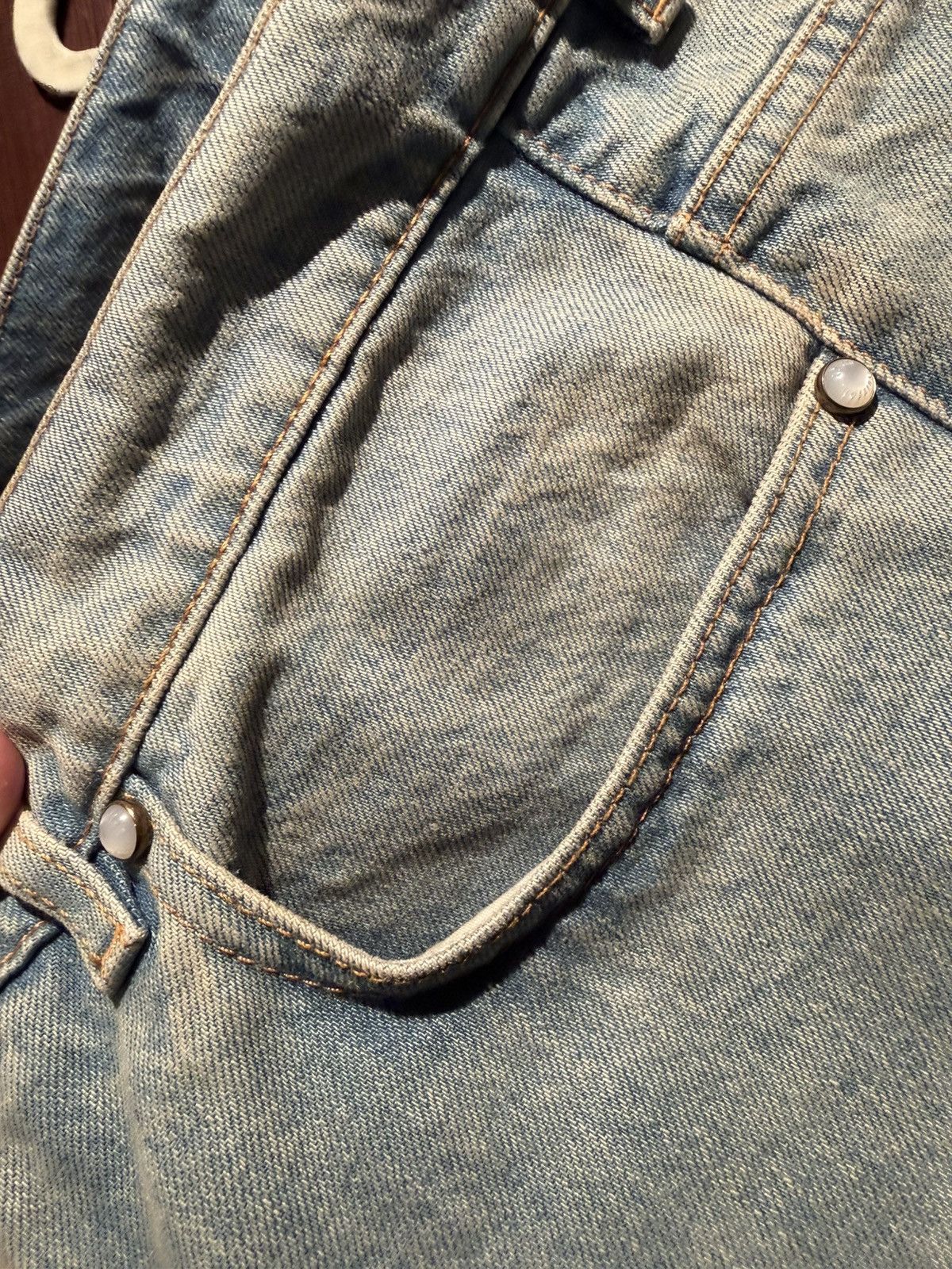 Louis Vuitton LOUIS VUITTON PHARRELL WILLIAMS - Flare Cut Denim - 34” 🏆 Size US 34 / EU 50 - 11 Thumbnail