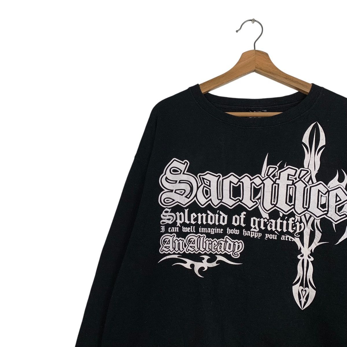 Japanese Brand Sacrifice Splendid Of Gratify Sweatshirt Size US L / EU 52-54 / 3 - 6 Thumbnail