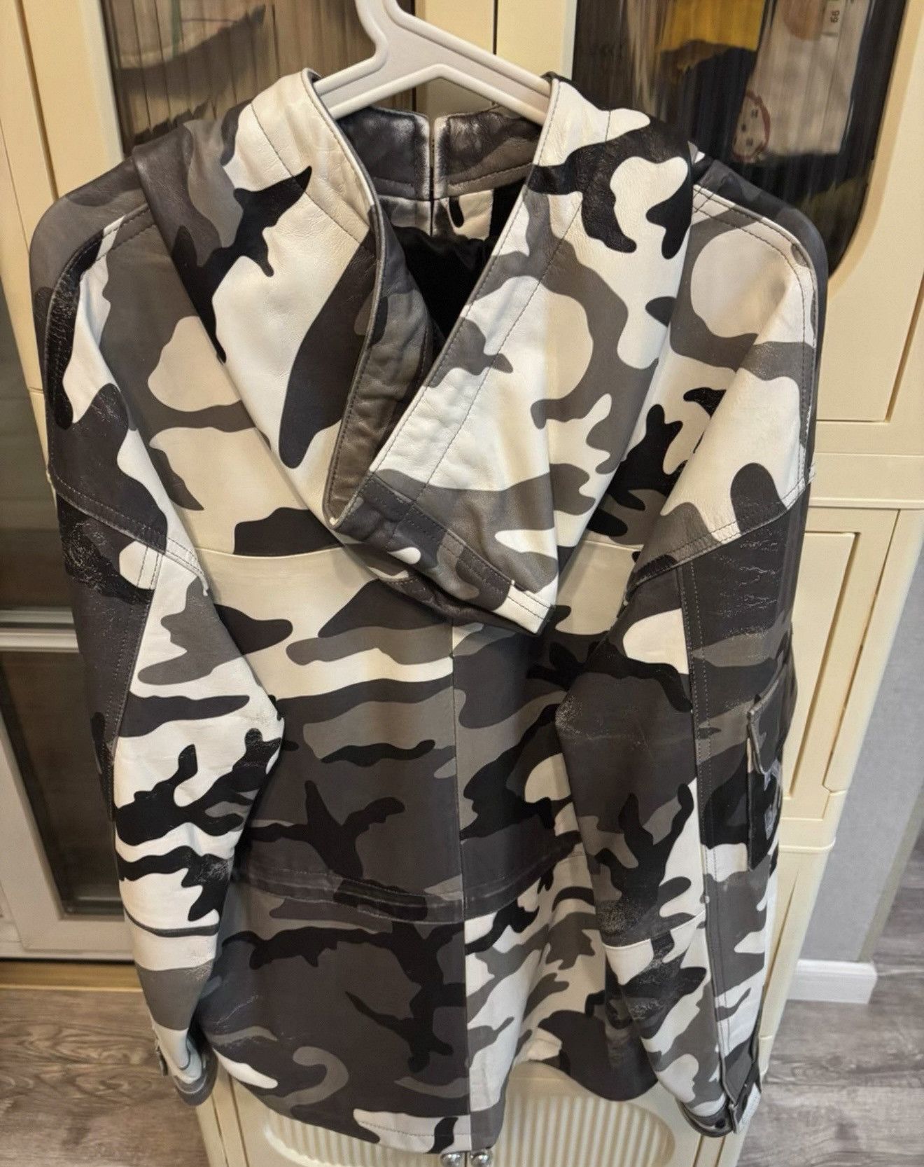 Supreme Supreme leather anroak snow camo Size US S / EU 44-46 / 1 - 2 Thumbnail