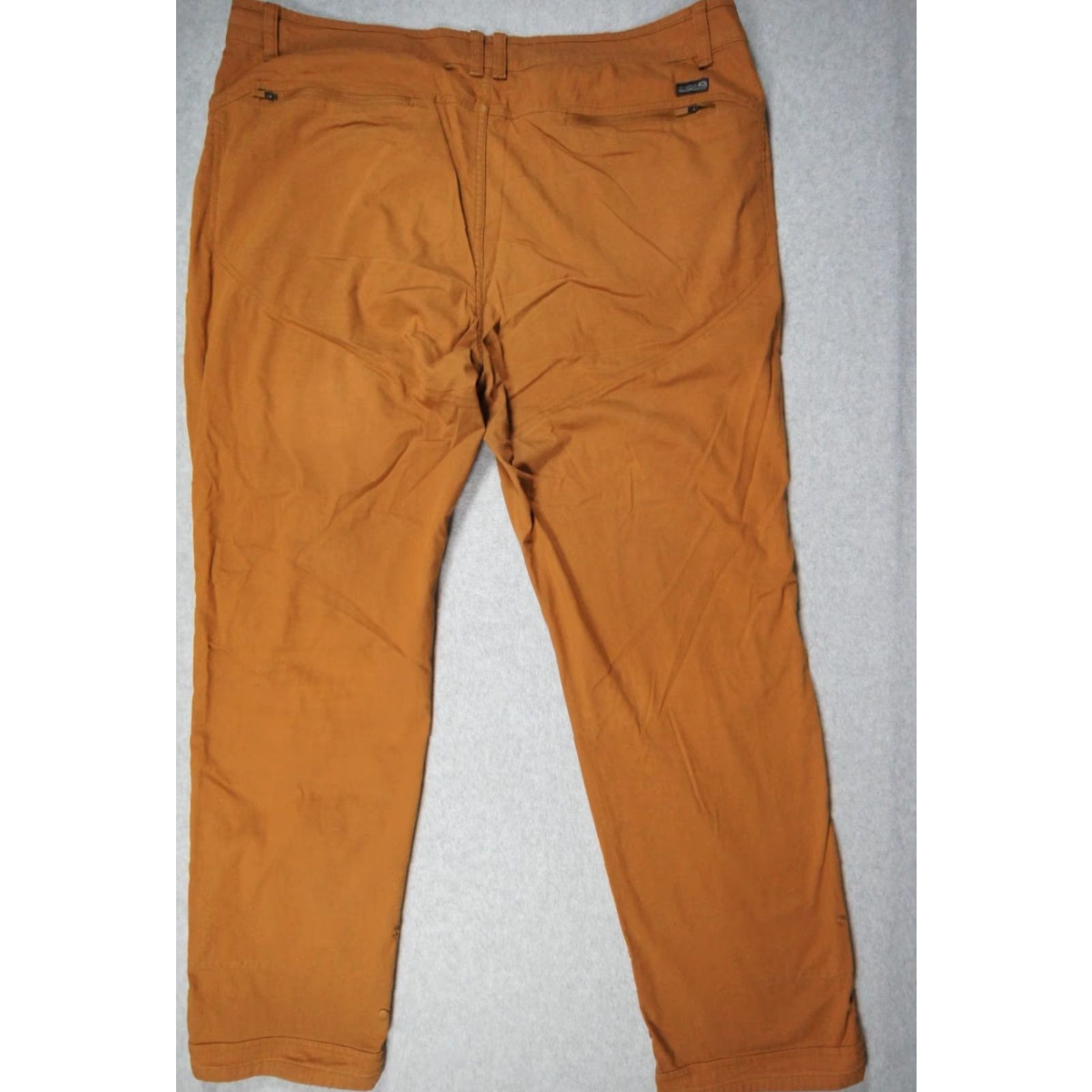 Mountain Hardwear Mountain Hardwear Pants 40x30 Brown Chino Stretch Roll Up Outdoors Hike Mens Size US 40 / EU 56 - 6 Thumbnail