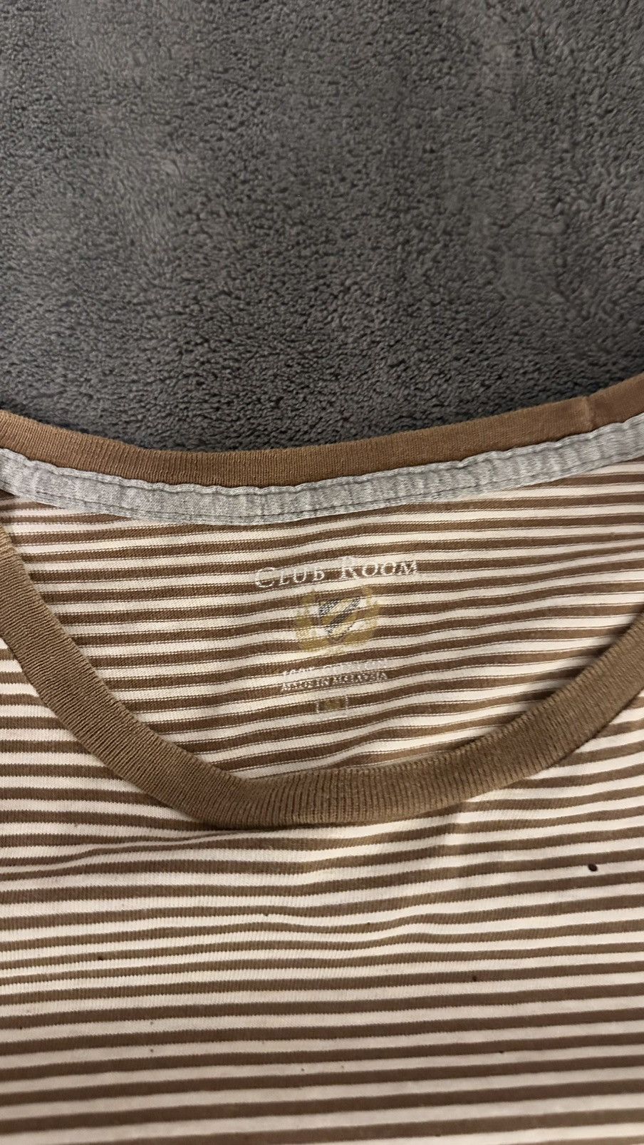 Club Room Club Room Striped tee Size US M / EU 48-50 / 2 - 2 Thumbnail