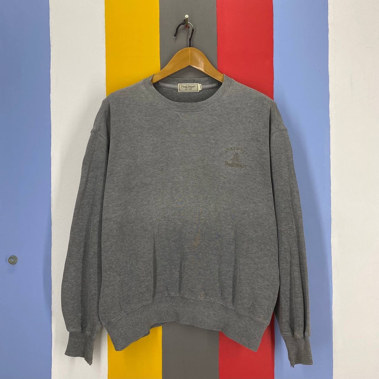 Paul Stuart PAUL STUART Crew Neck Sweatshirt #2178/20 Size US L / EU 52-54 / 3 - 1 Thumbnail