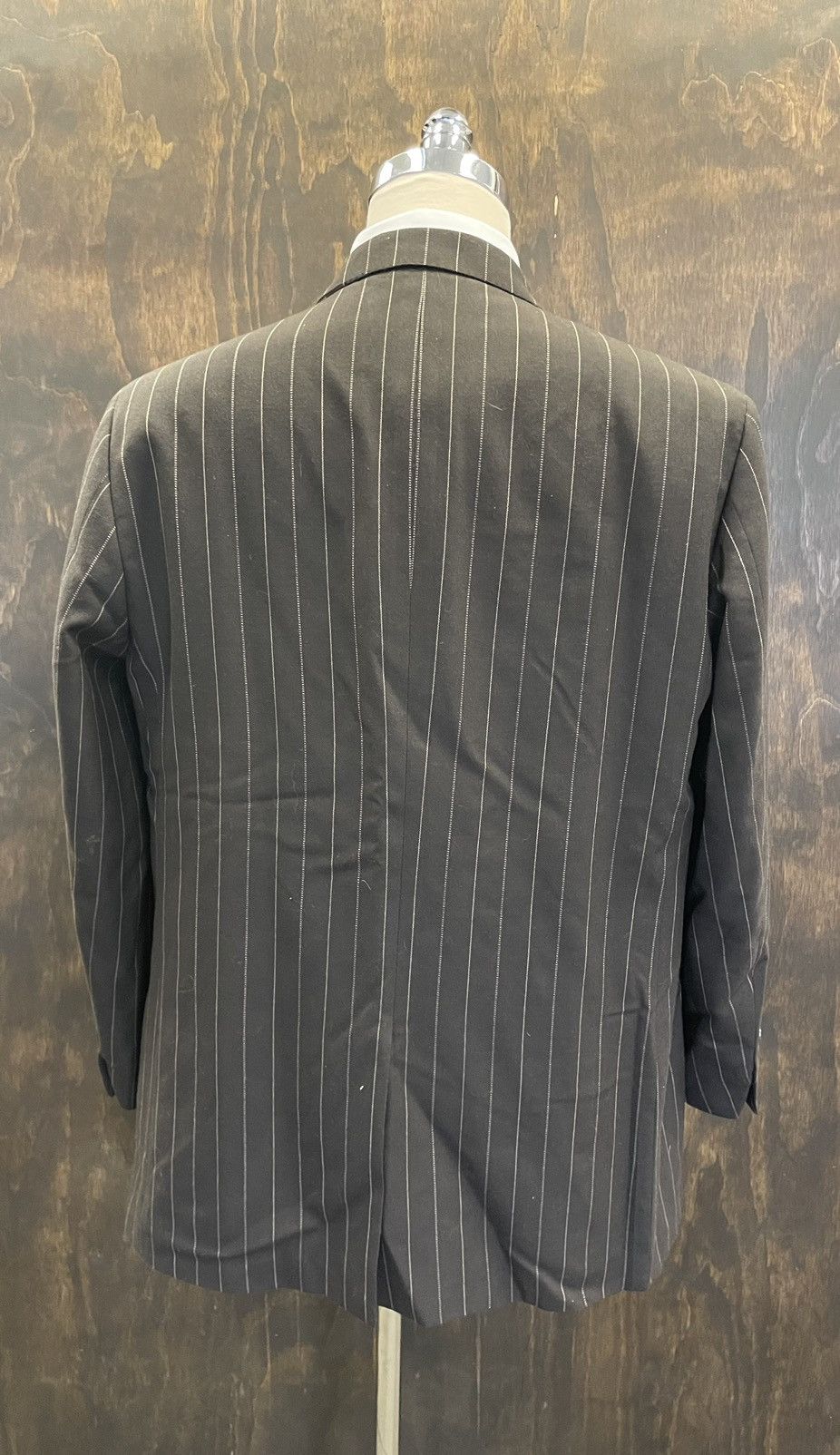 Polo Ralph Lauren × Vintage 3-button Striped Wool Twill Suit Size 46R - 5 Thumbnail
