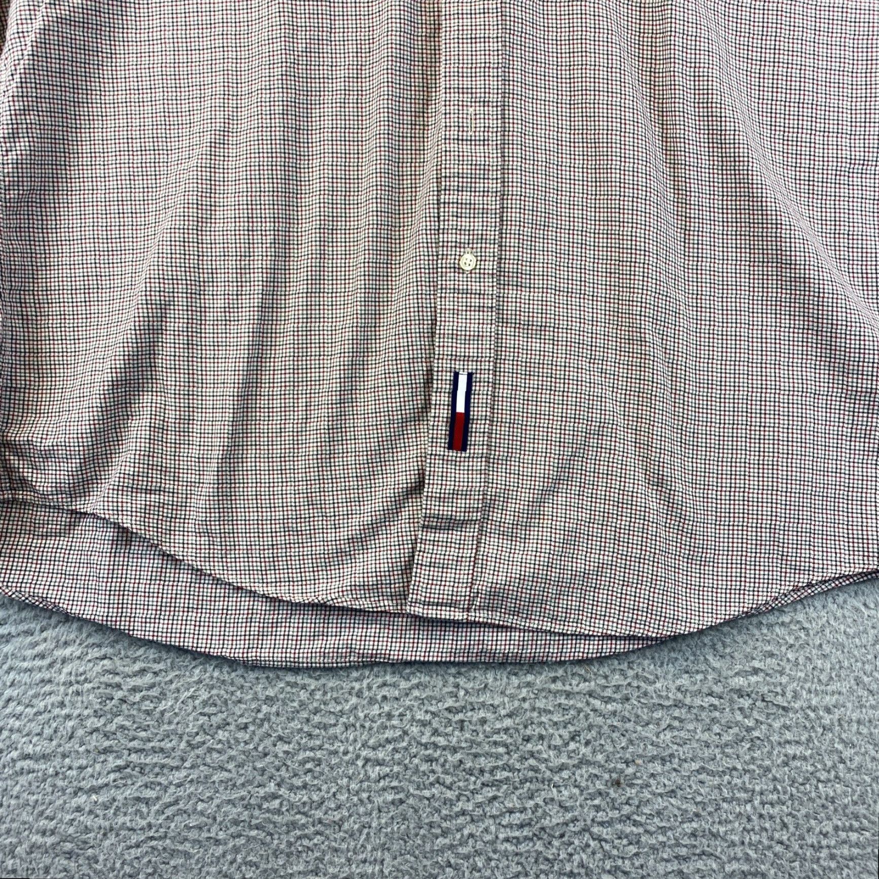 Tommy Hilfiger TOMMY HILFIGER Multicolor Striped Button-Up Shirt Men's XL Long Sleeve 17 36/37 Size US XL / EU 56 / 4 - 2 Thumbnail