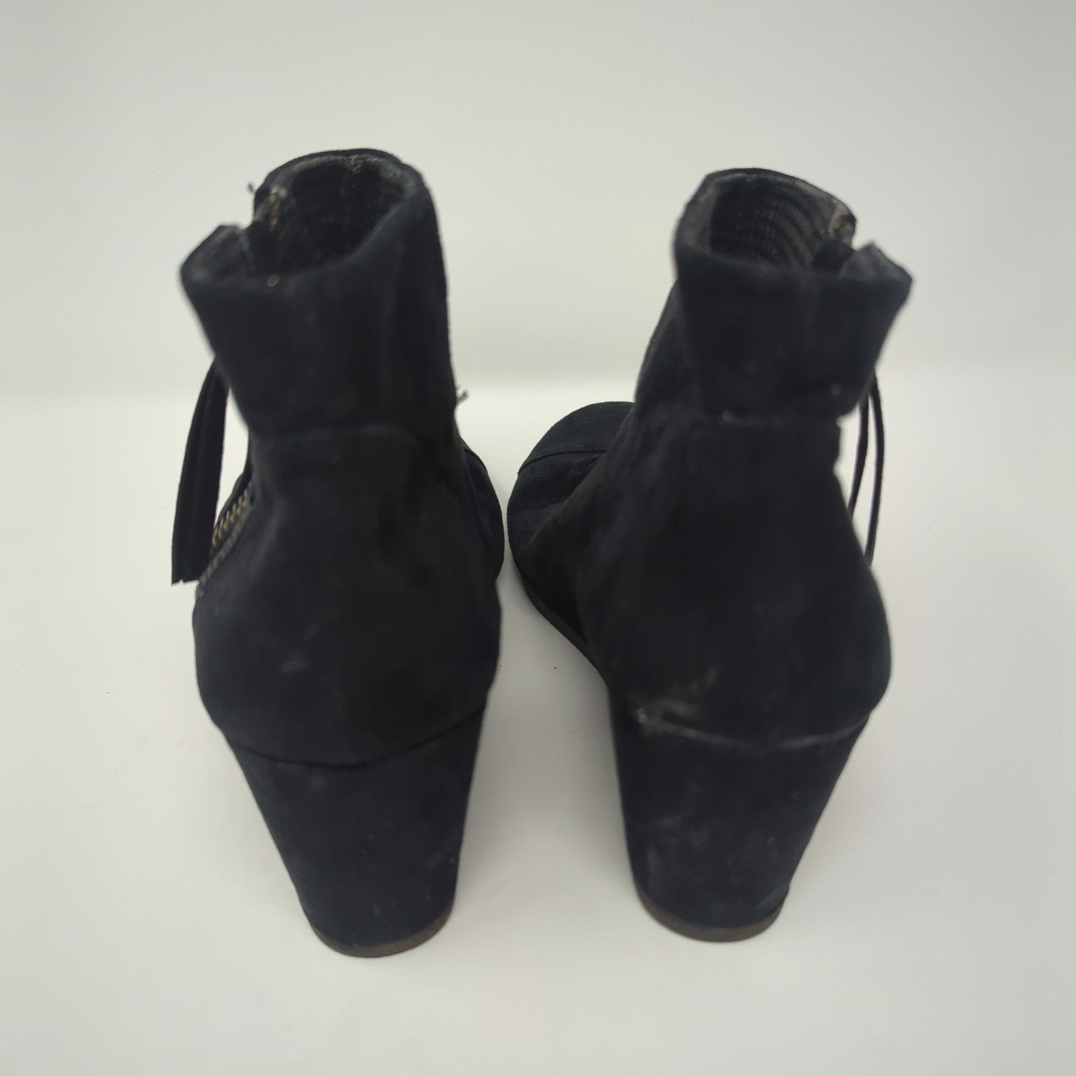 Other Attention Emmy Black Booties Wedges Booties Womens Size 7 Size US 7 / IT 37 - 5 Thumbnail