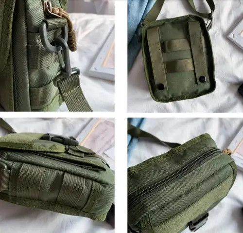 Japanese Brand Vintage green utility cargo bag Size ONE SIZE - 4 Thumbnail