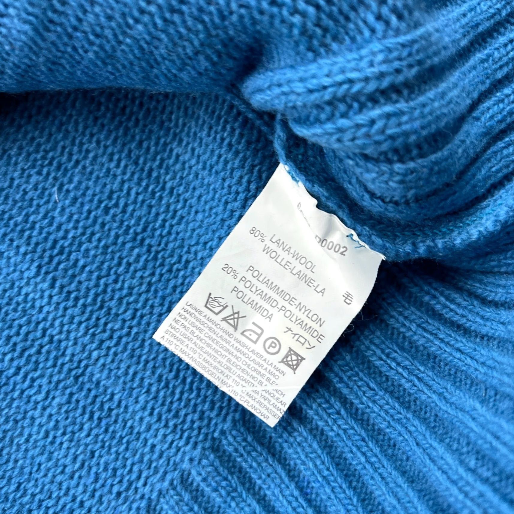 Diesel VINTAGE Diesel Sweater Mens Small Blue Crew Neck Wool Pullover Jumper Size US S / EU 44-46 / 1 - 5 Thumbnail