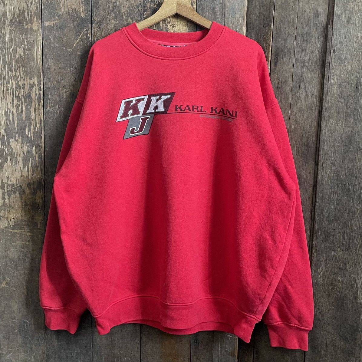 Japanese Brand × Karl Kani Karl Kani Crewneck Sweatshirt Size US XL / EU 56 / 4 - 1 Thumbnail