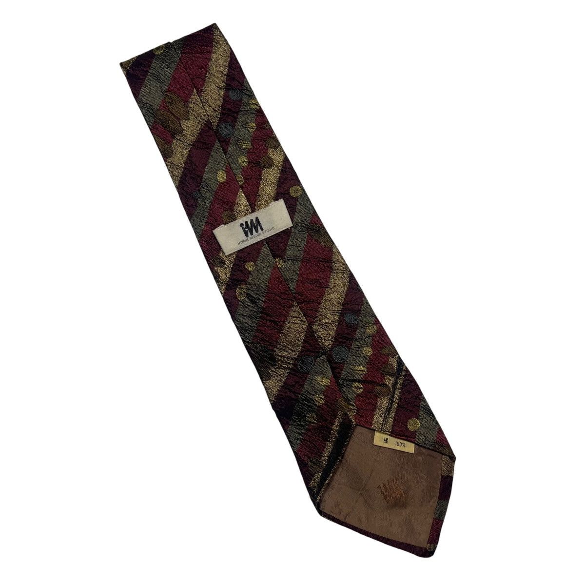 Issey Miyake IM Product by Issey Miyake Silk Necktie Size ONE SIZE - 3 Thumbnail