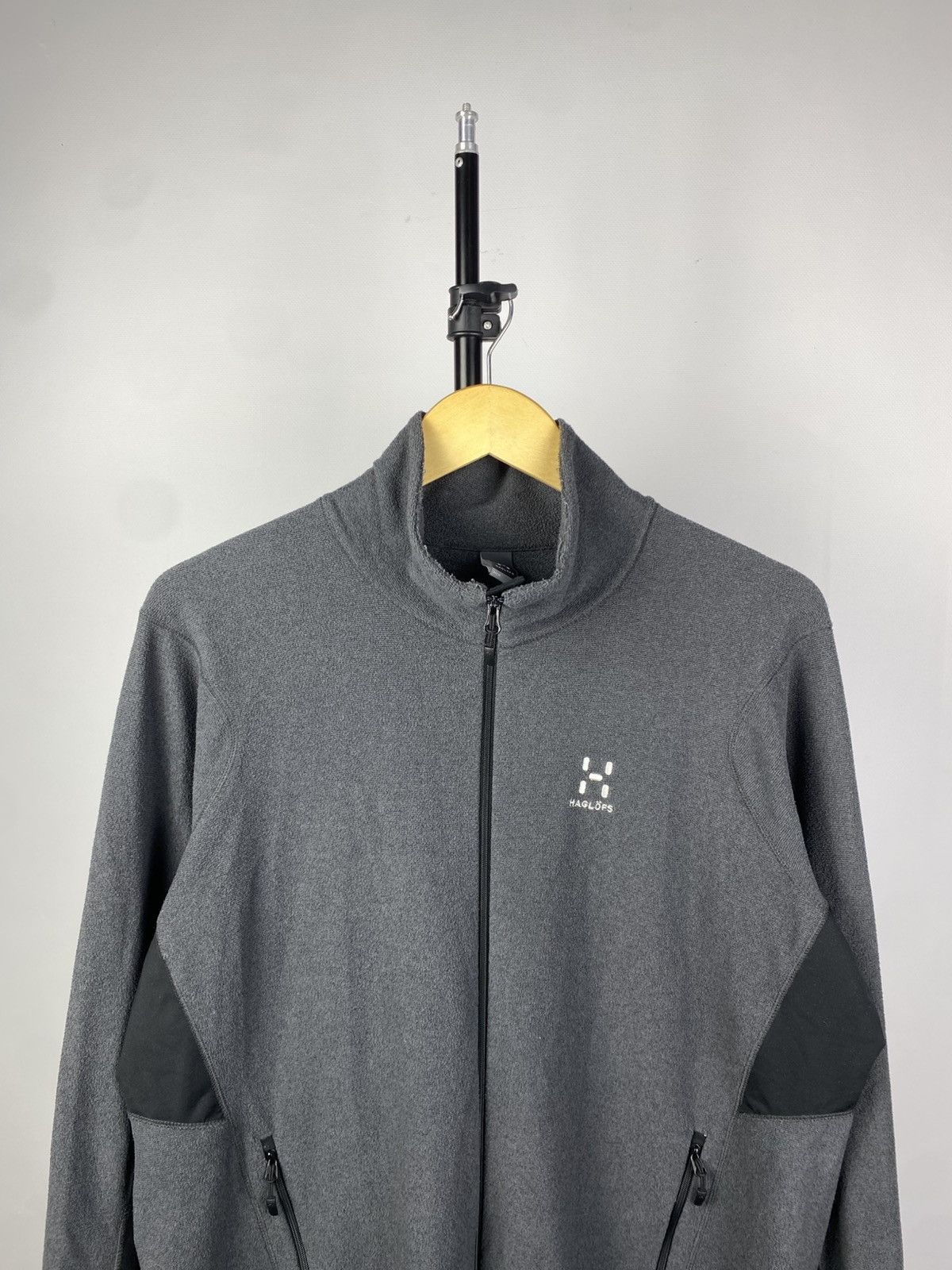 Haglofs Haglofs Outdoor gorpcore fleece zip hoodie Y2K Size US XL / EU 56 / 4 - 2 Thumbnail