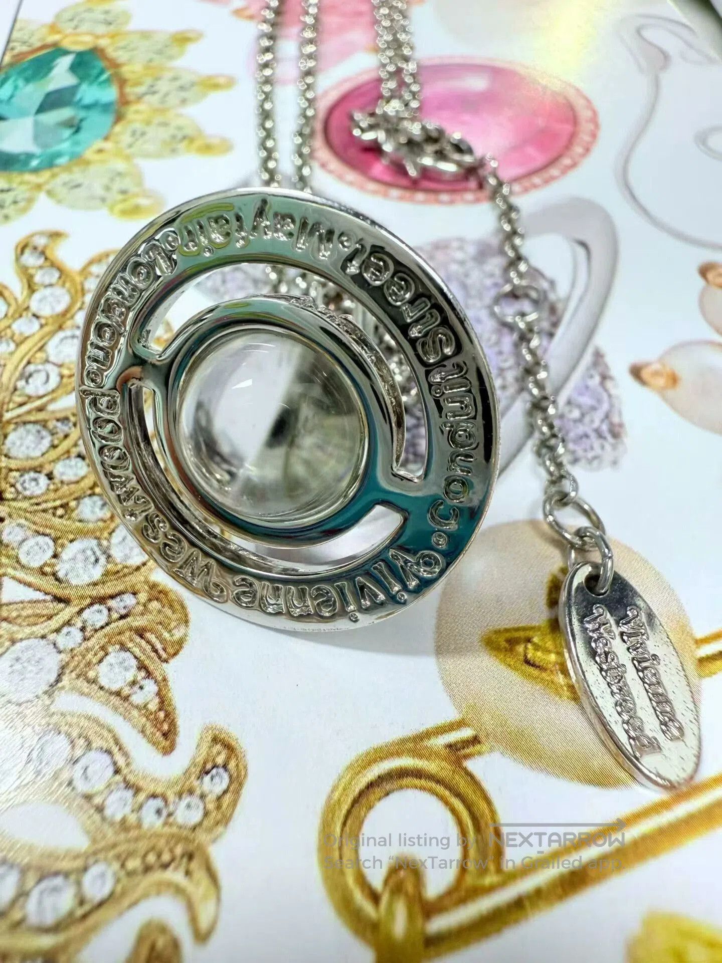 Vivienne Westwood Vivienne Westwood Saturn Necklace. Size ONE SIZE - 6 Thumbnail