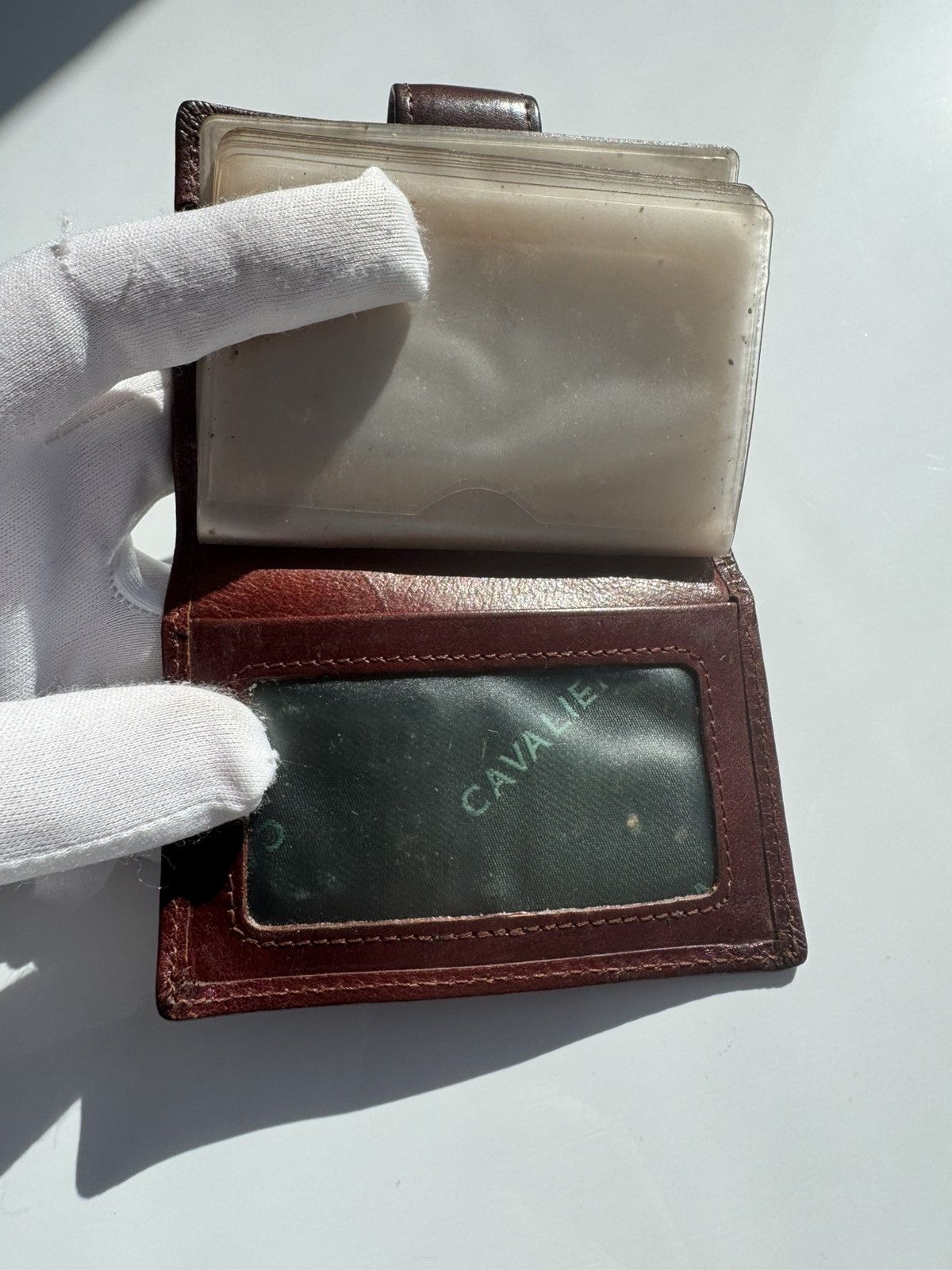Vintage Vintage Leather Mens Card Holder Size ONE SIZE - 4 Thumbnail