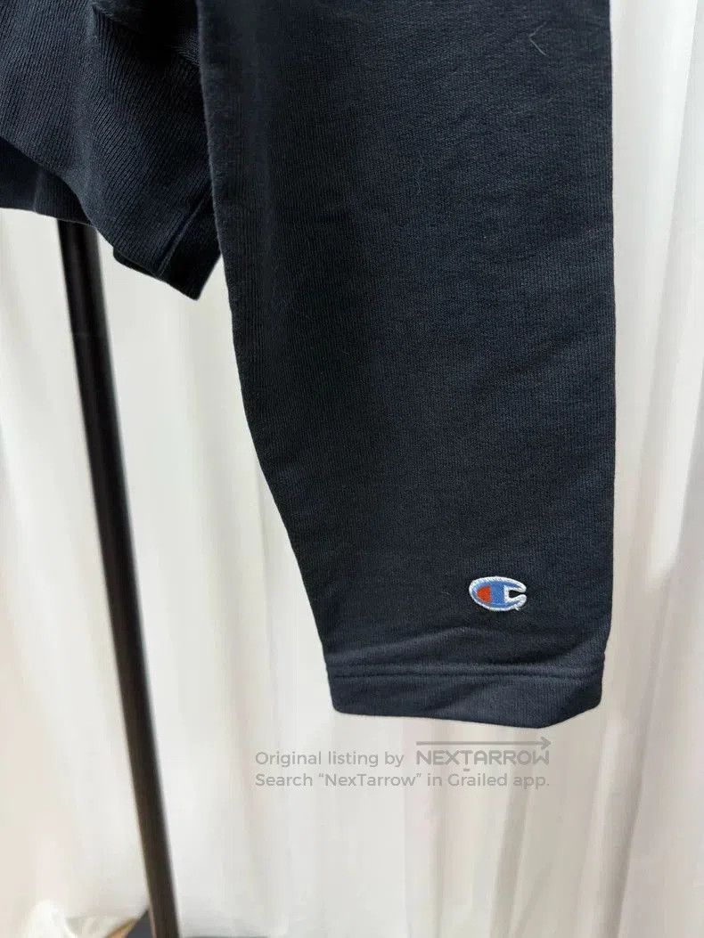 Vetements vetements x champion black cropped hoodie . Size US L / EU 52-54 / 3 - 2 Thumbnail