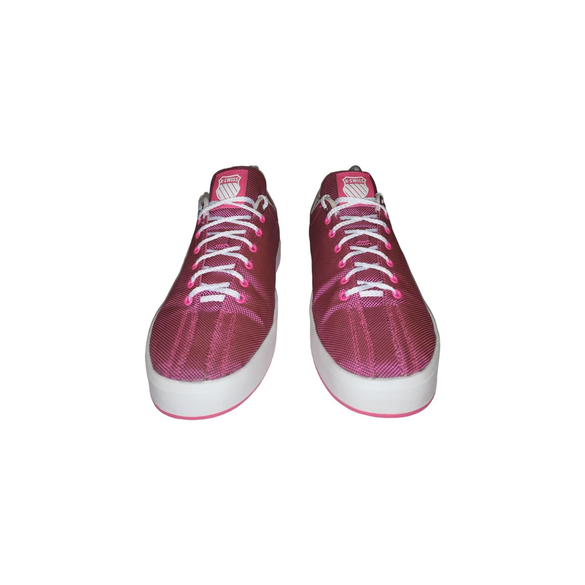 K-Swiss K Swiss Tennis Sneakers Women Sz 10 Lace Up Pink Black Athle Size US 10 / IT 40 - 2 Thumbnail