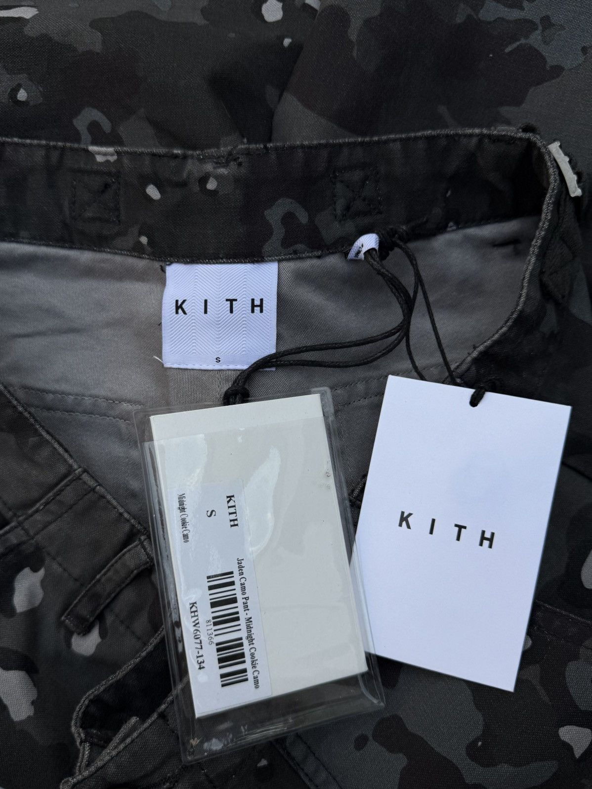 Kith NWT Kith Jaden Midnight Cookie Camo Logo Wide Aviator Pants Size US 30 / EU 46 - 10 Thumbnail