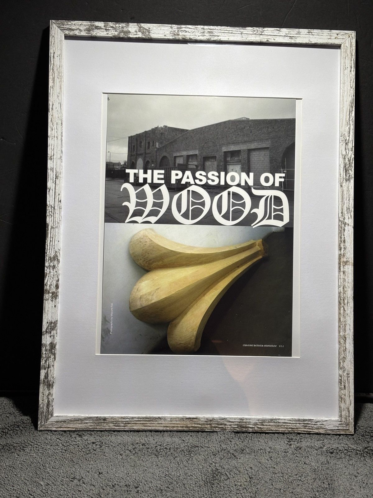 Chrome Hearts * Chrome Hearts * 'Passion of Wood' Framed Poster Size ONE SIZE - 2 Thumbnail