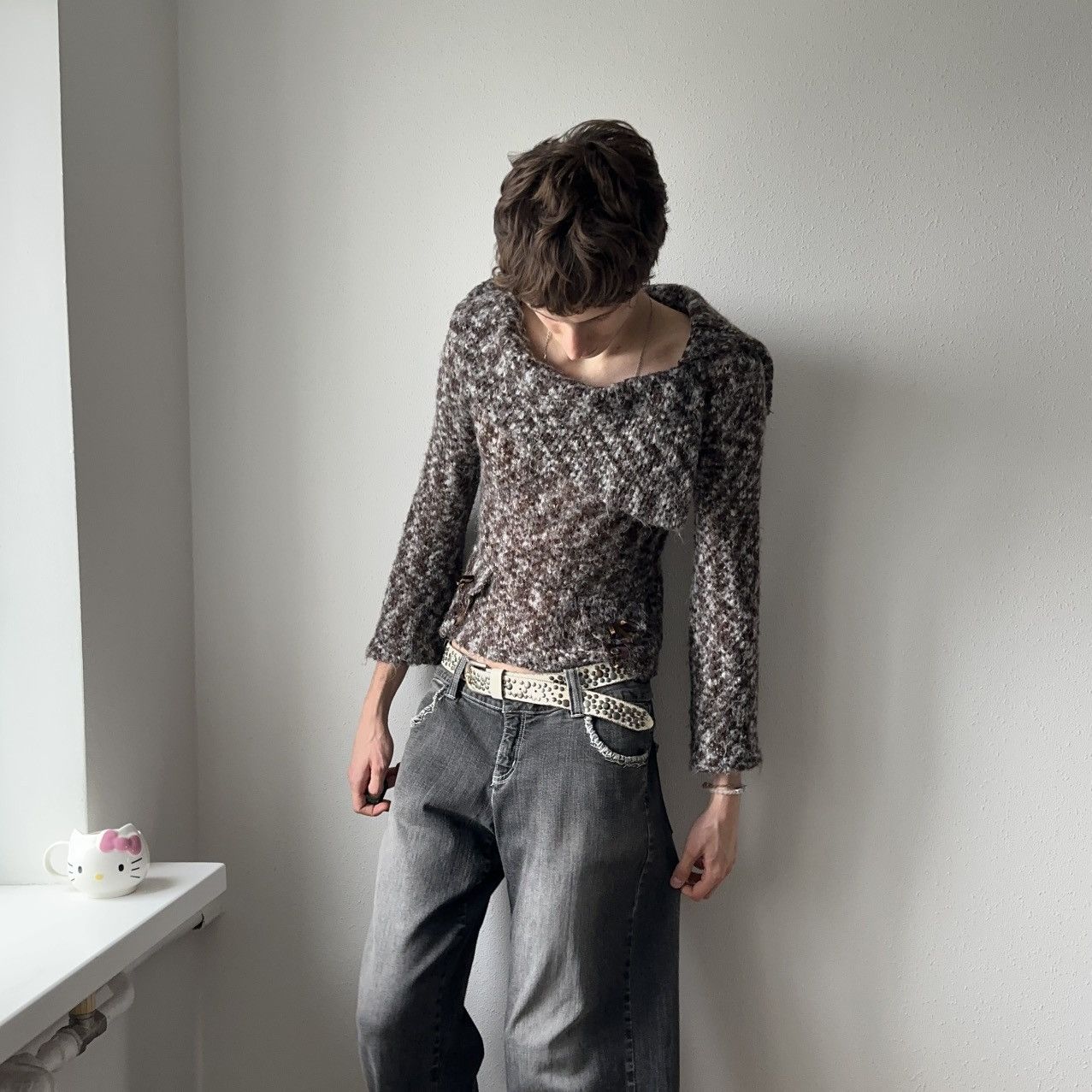 Hysteric Glamour × Undercover Gothic Zone Bleue France Sweater LGB Sarah Pacini Vibe Size M / US 6-8 / IT 42-44 - 6 Thumbnail