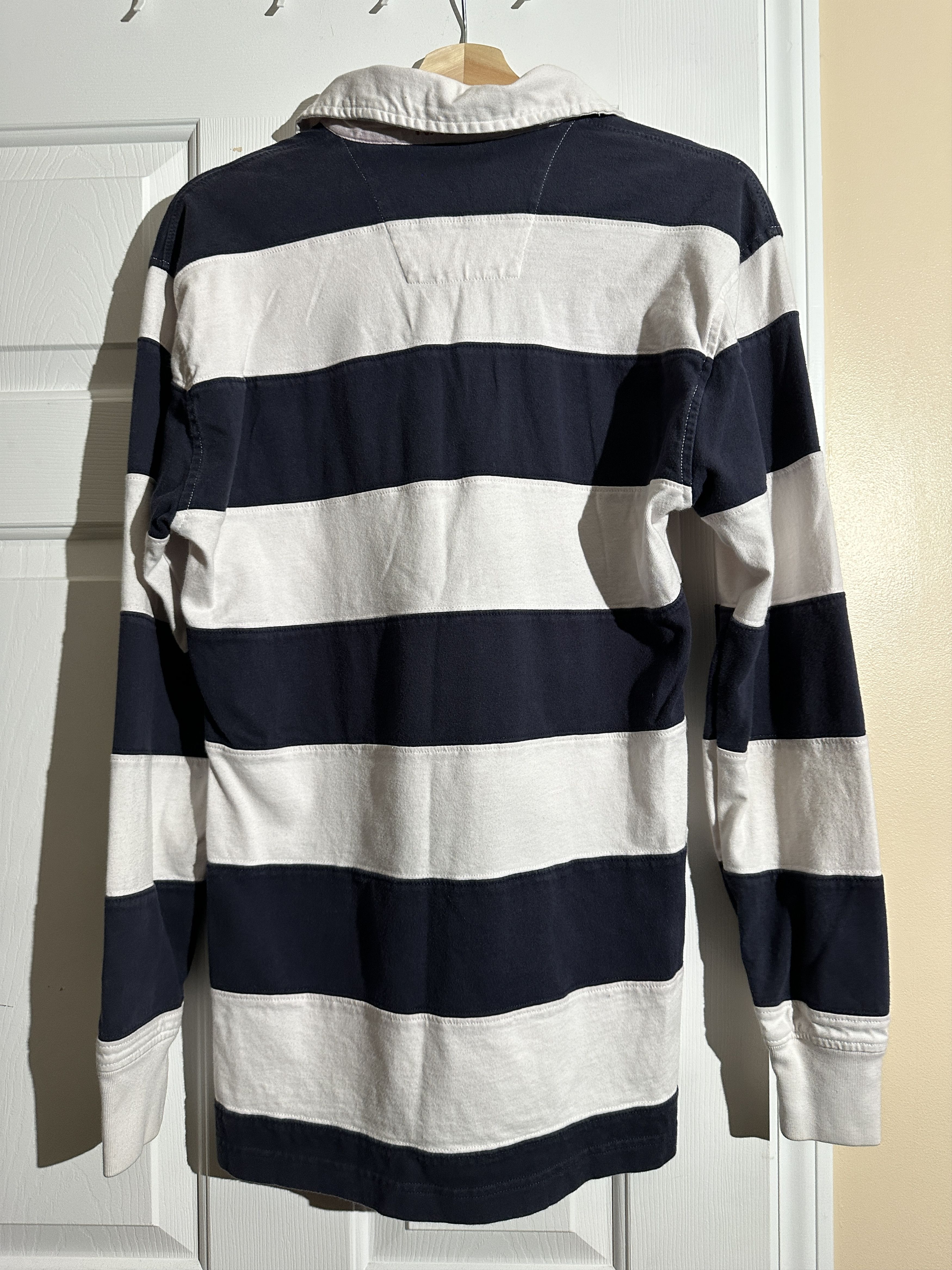Nautica Vintage Stripped Nautica Rugby Size US M / EU 48-50 / 2 - 3 Thumbnail