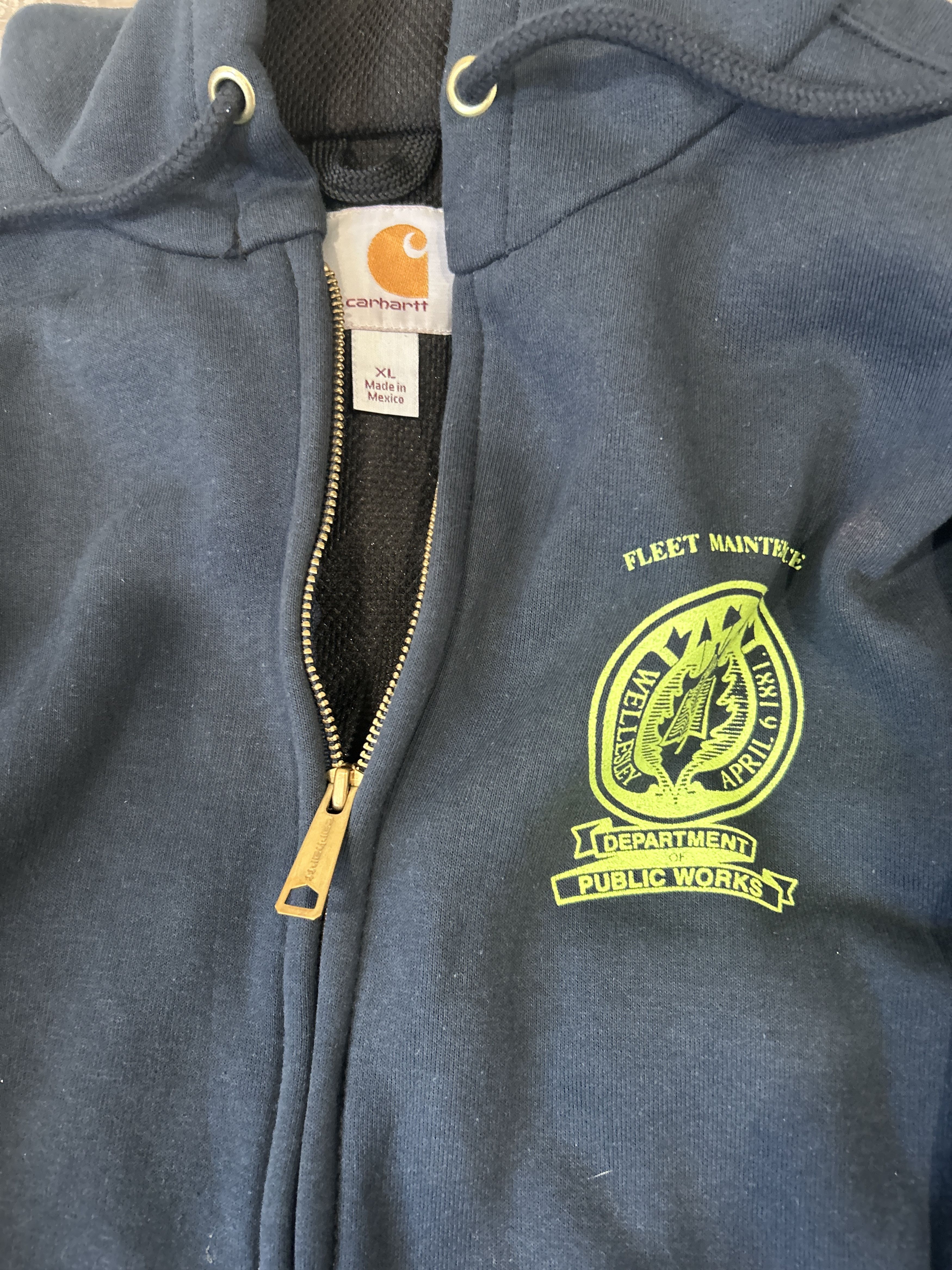 Carhartt Carhartt Graphic Zip Up Hoodie Size US XL / EU 56 / 4 - 3 Thumbnail