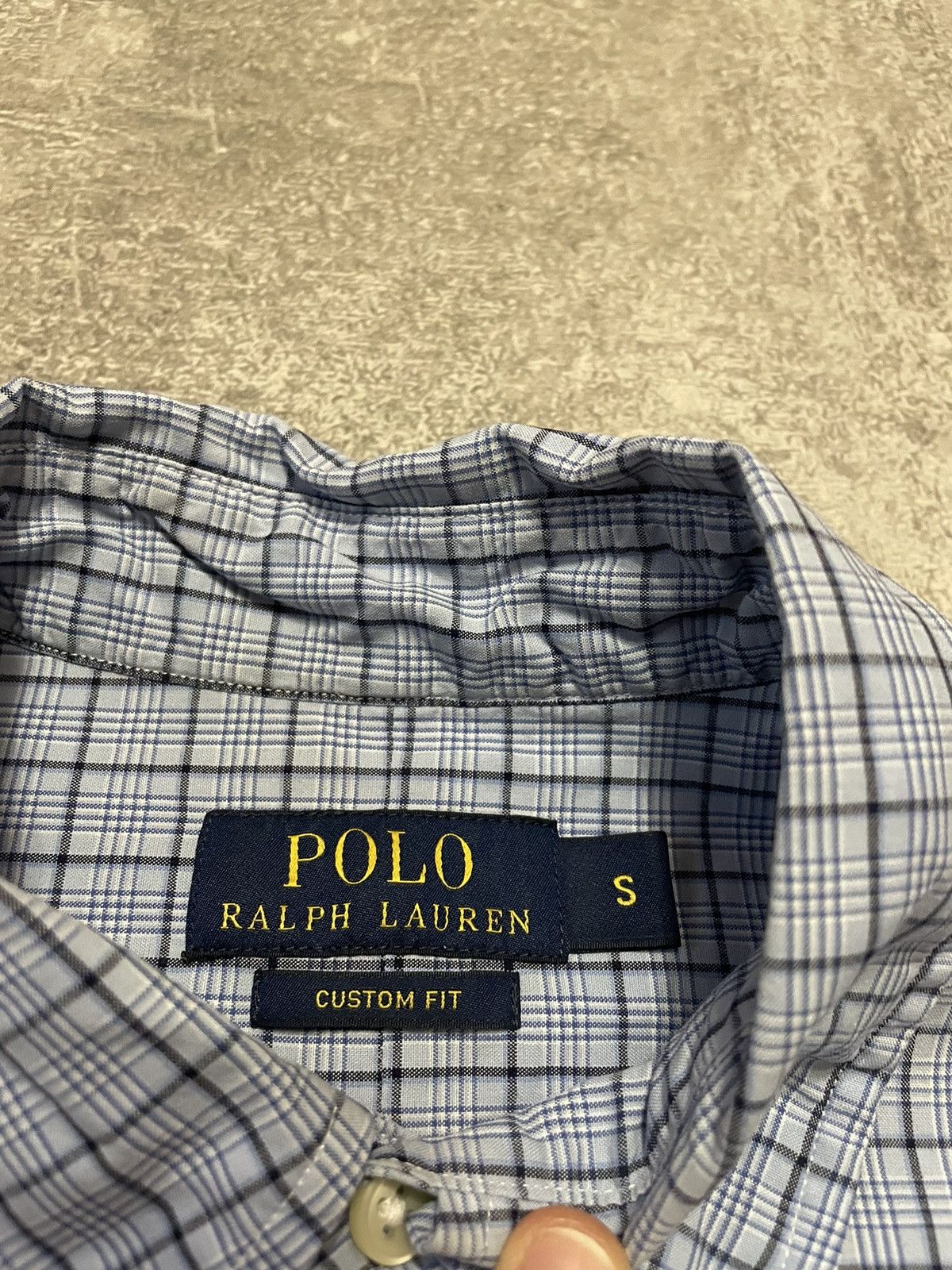 Polo Ralph Lauren Vintage Polo Ralph Lauren Checkered Button Up Shirt Size US S / EU 44-46 / 1 - 8 Thumbnail