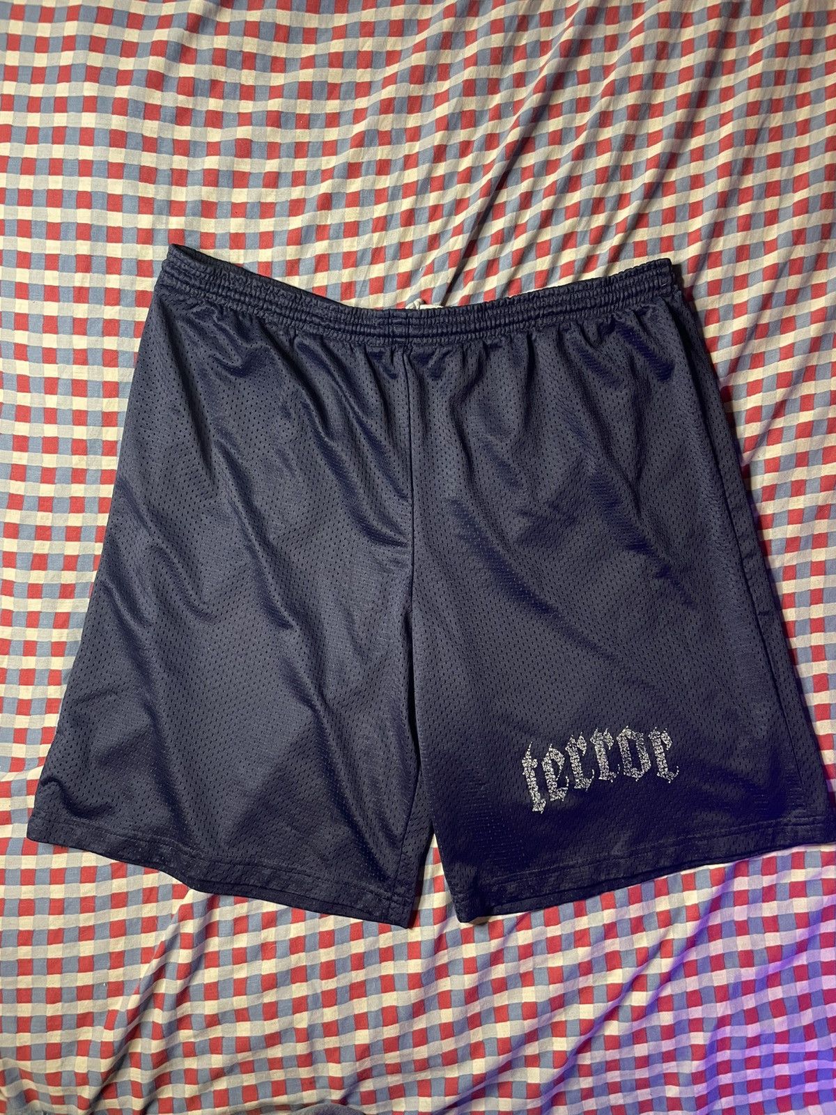 Vintage Vintage 2000s Terror mesh basketball shirt Size US 34 / EU 50 - 1 Thumbnail