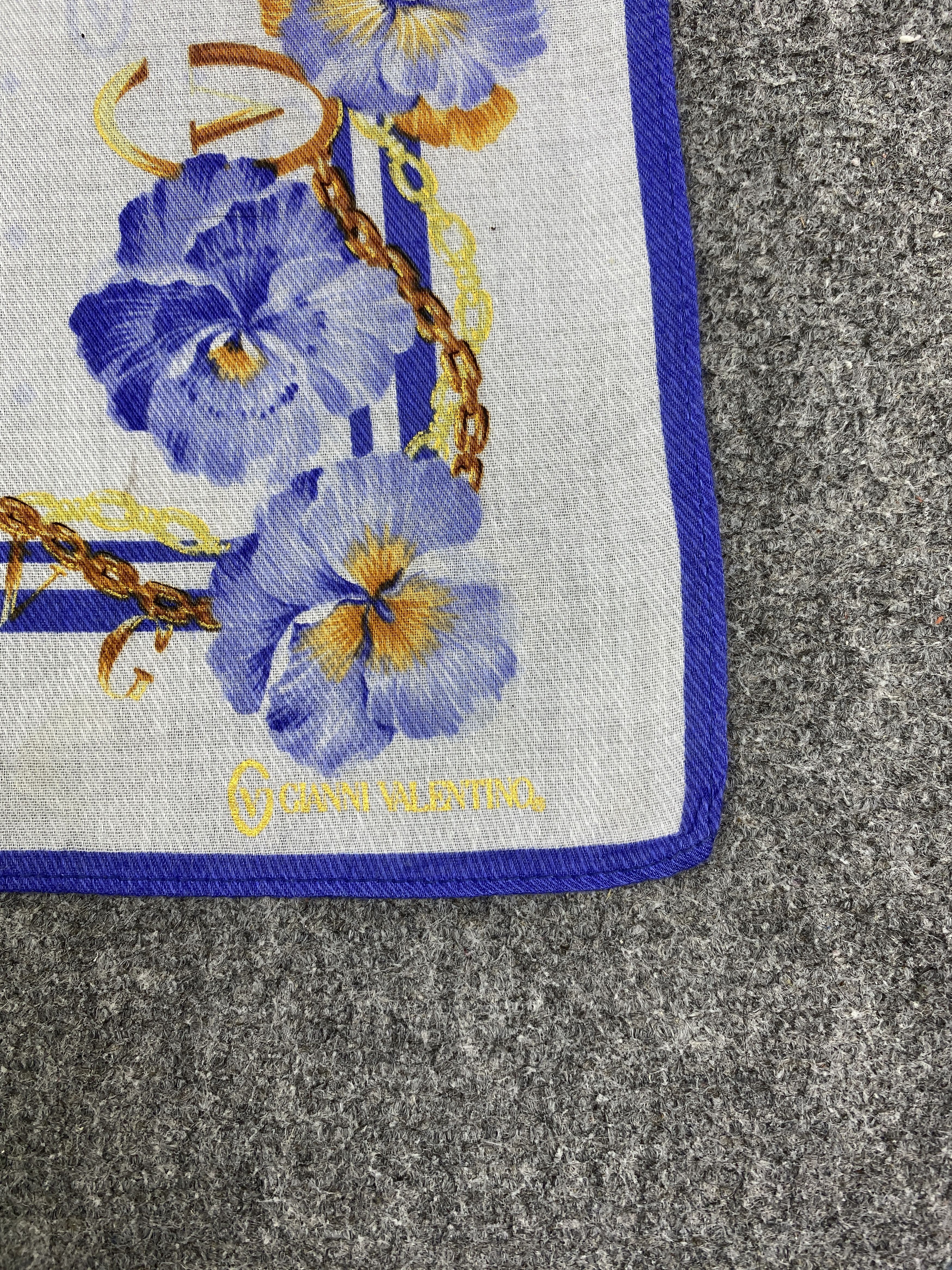 Gianni Valentino Vintage Gianni Valentino Handkerchief / Neckerchief HKC1074 Size ONE SIZE - 4 Thumbnail