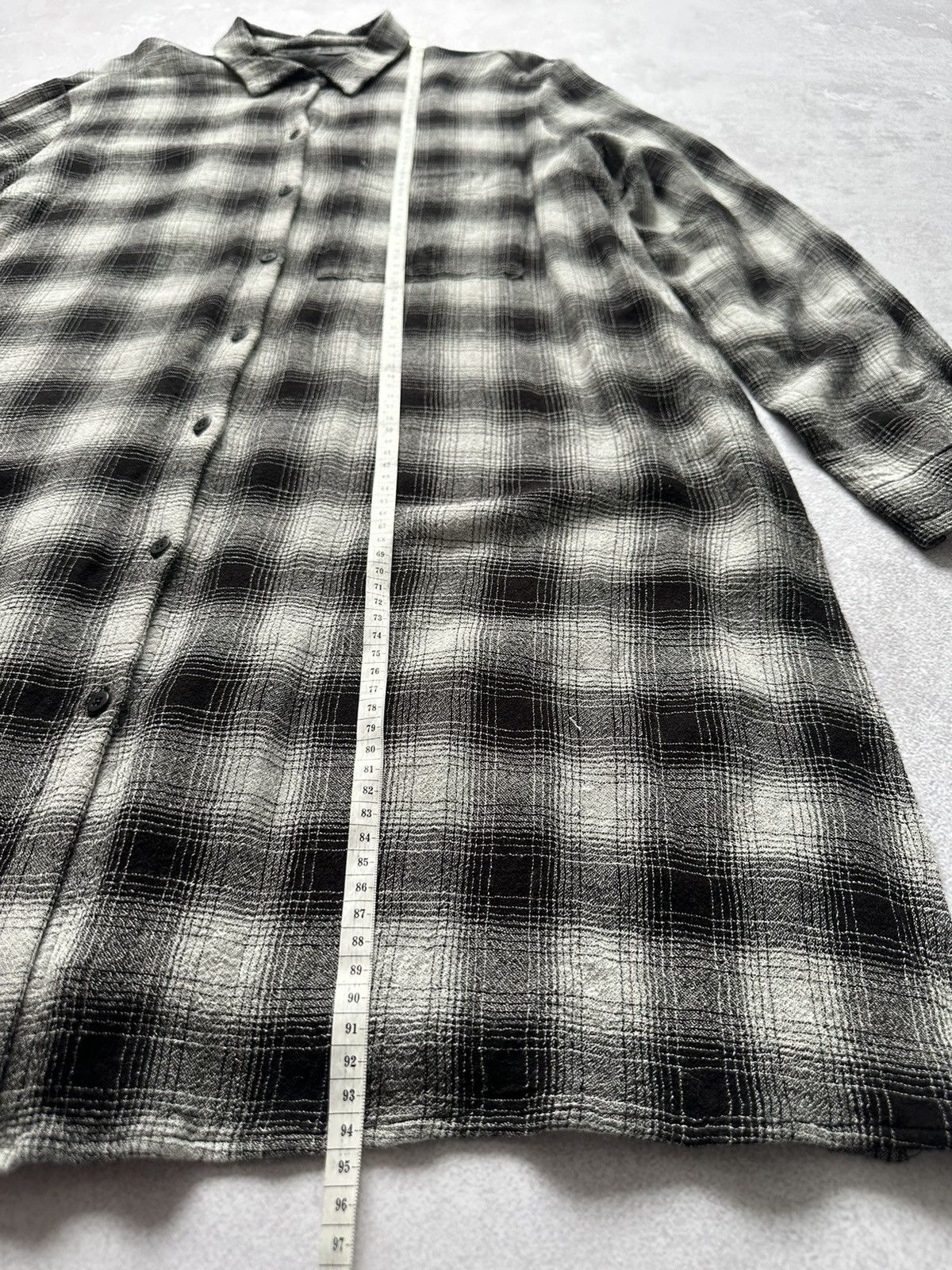Transit TRANSIT PAR SUCH 4 OFF WHITE CHECK LONG SHIRT Size S / US 4 / IT 40 - 8 Thumbnail