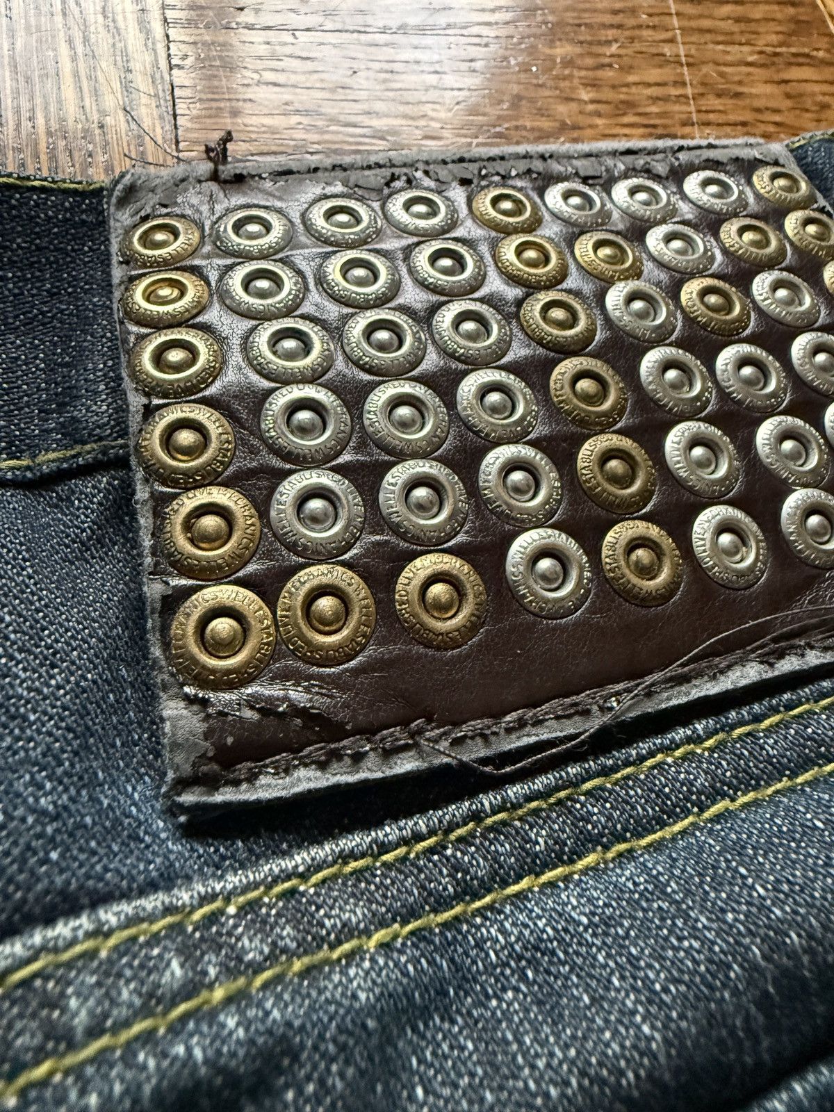 Vintage Vintage Y2K Live Mechanics Zipper Pocket Baggy Denim Jeans Size US 44 / EU 60 - 3 Thumbnail
