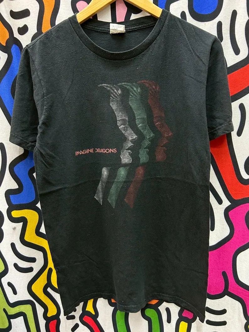 Band Tees Vintage 2000s Imagine Dragons Band tshirt size M Size US M / EU 48-50 / 2 - 2 Thumbnail