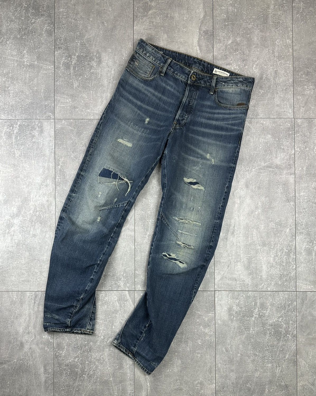 G-Star G-Star Raw 3D Relaxed Tapered Denim Jeans Pants Size US 30 / EU 46 - 1 Thumbnail