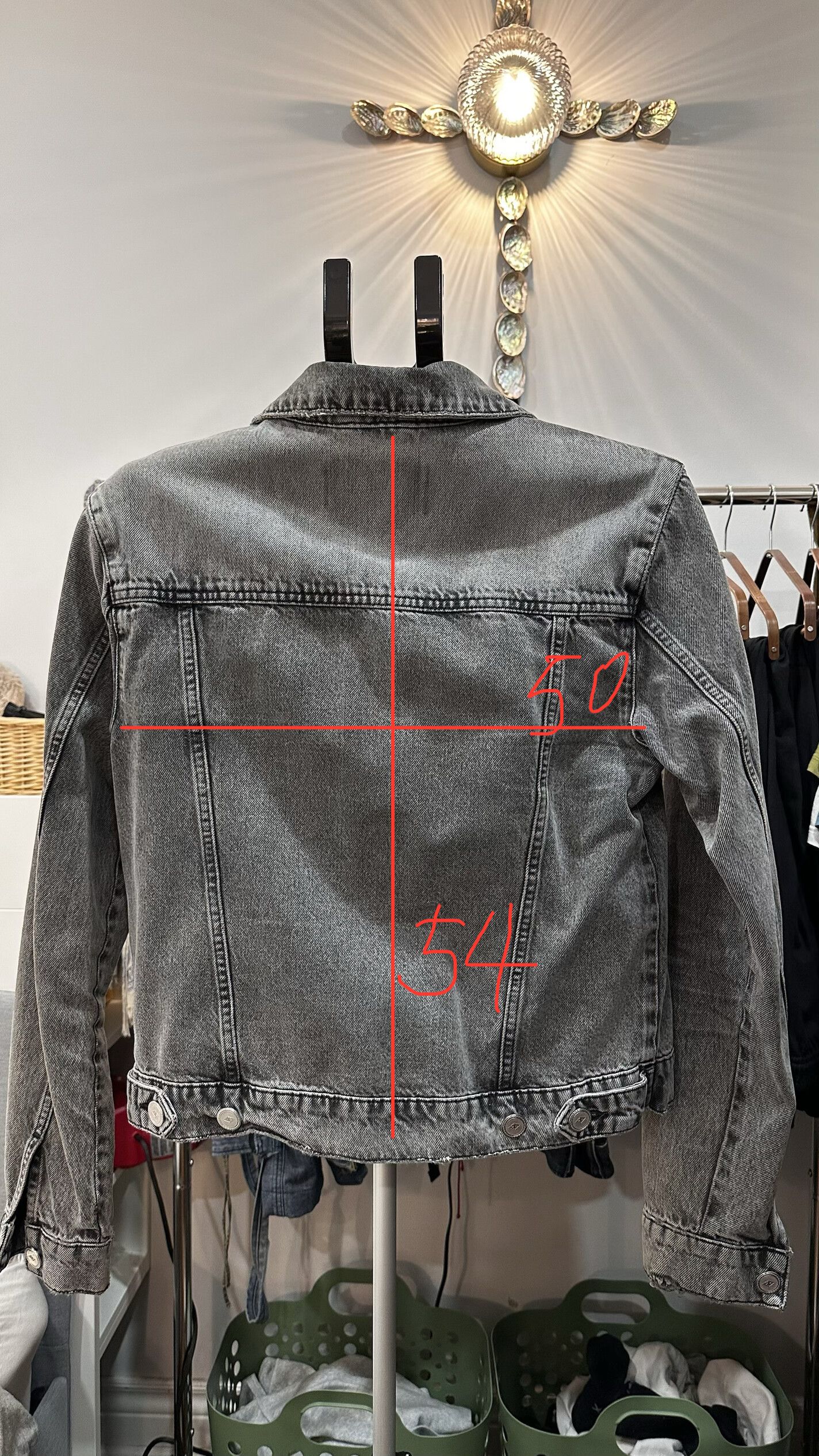 Han Kjobenhavn Han Kjobenhavn Grey Fitted Denim Jacket Size US S / EU 44-46 / 1 - 3 Thumbnail