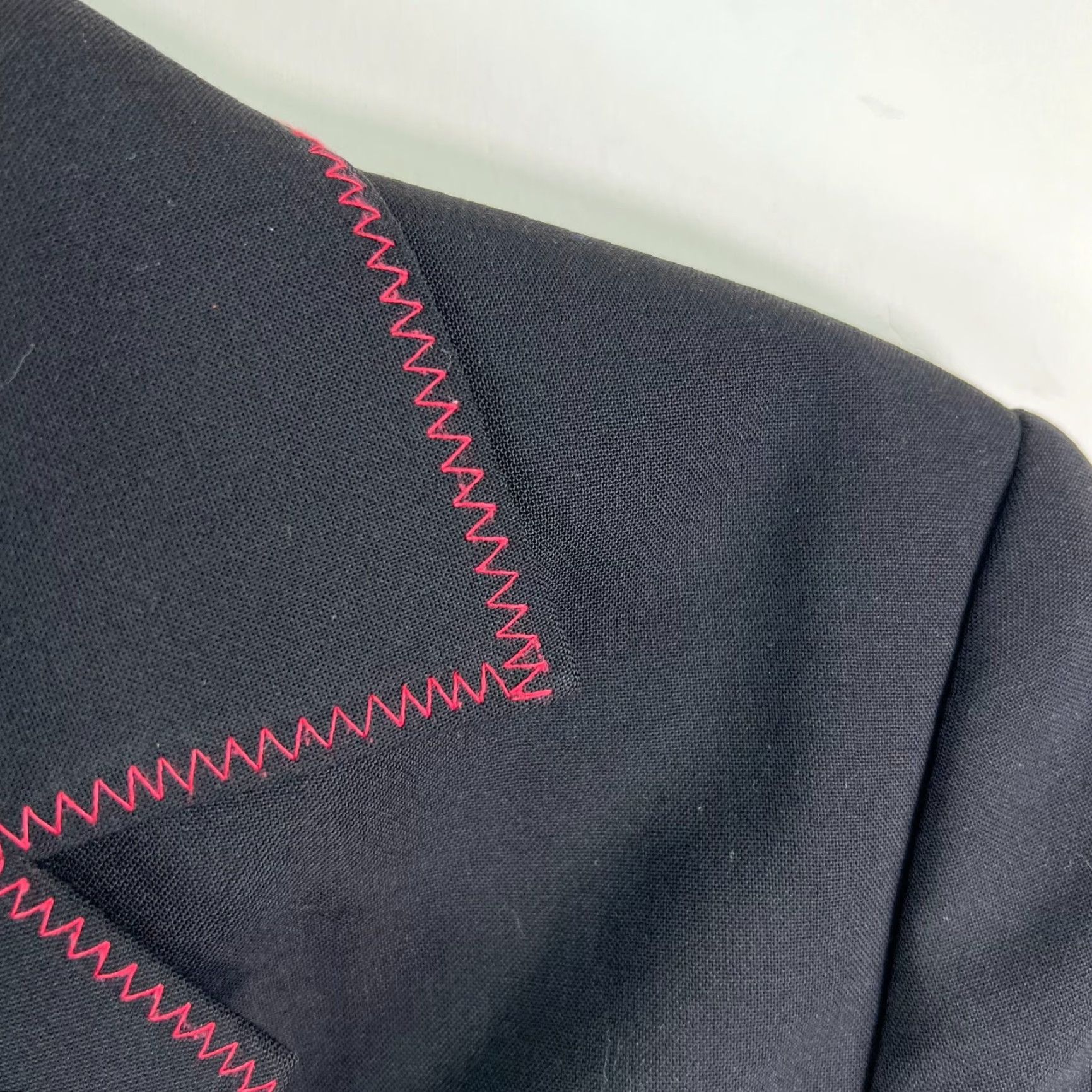 Vintage Gruppo Italiano Jacket Blazer Womens 4 Black Wool Blend Single-Breasted Notch Lined Vintage 80s Classic Shirt? Size S / US 4 / IT 40 - 2 Thumbnail