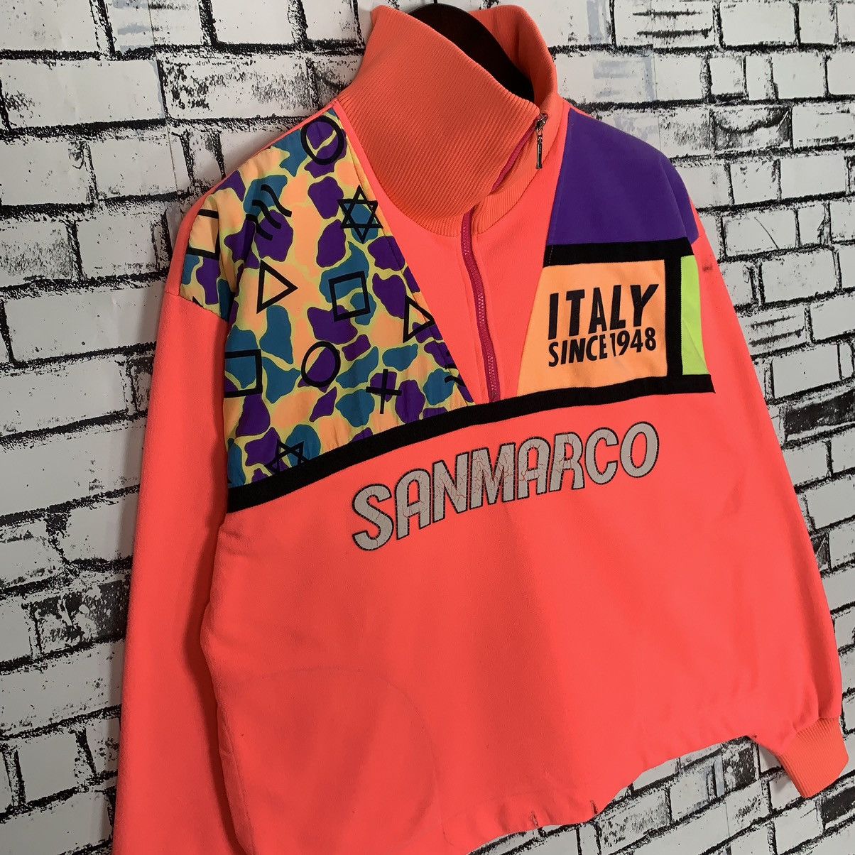 Vintage Vintage San Marco Italy 1948 Pullover San Marco Hulf Zip Size M / US 6-8 / IT 42-44 - 6 Thumbnail
